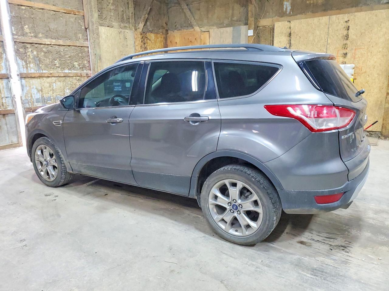 2014 Ford Escape Se Gray vin: 1FMCU9GX1EUA05485