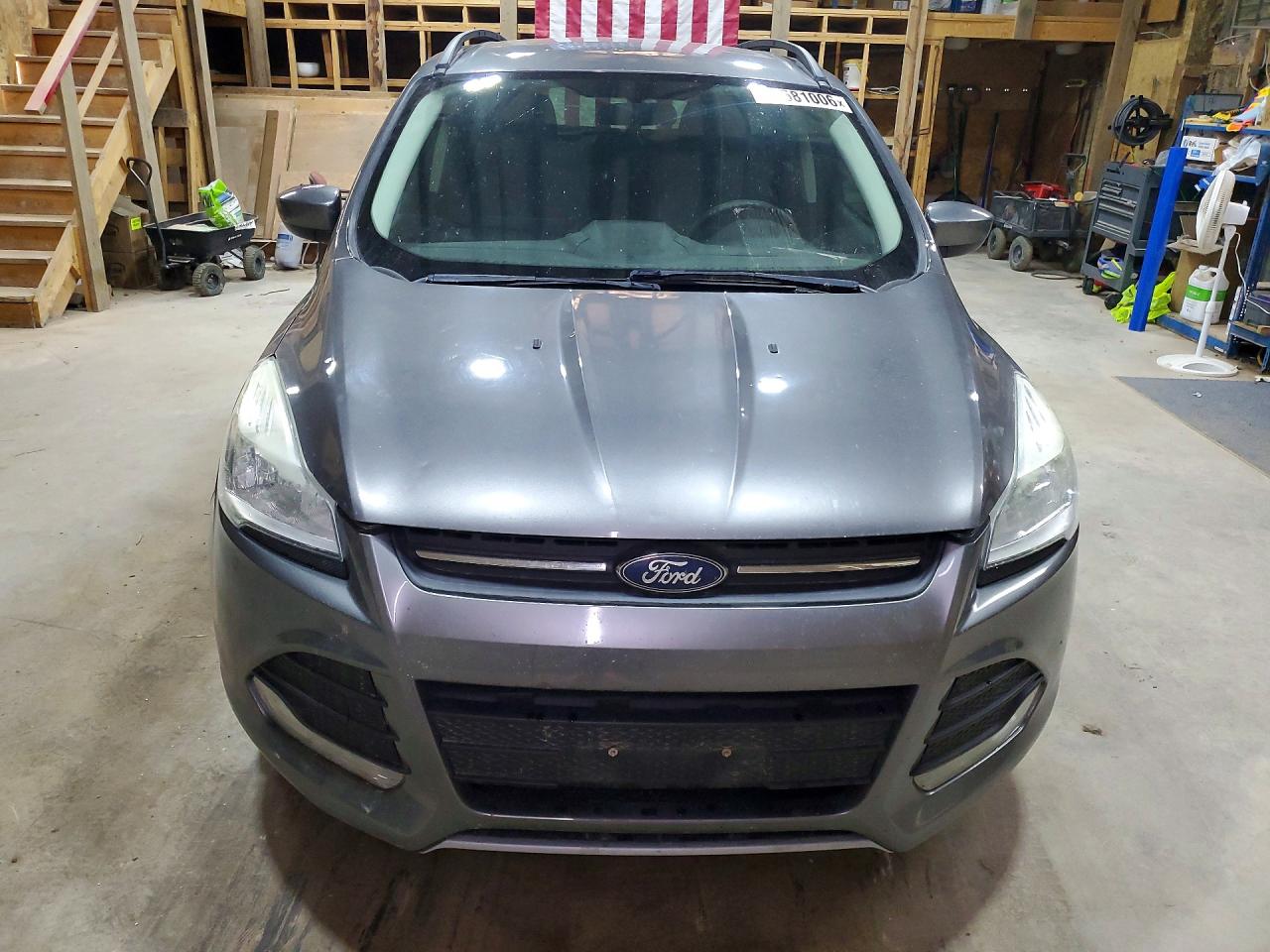 2014 Ford Escape Se Gray vin: 1FMCU9GX1EUA05485