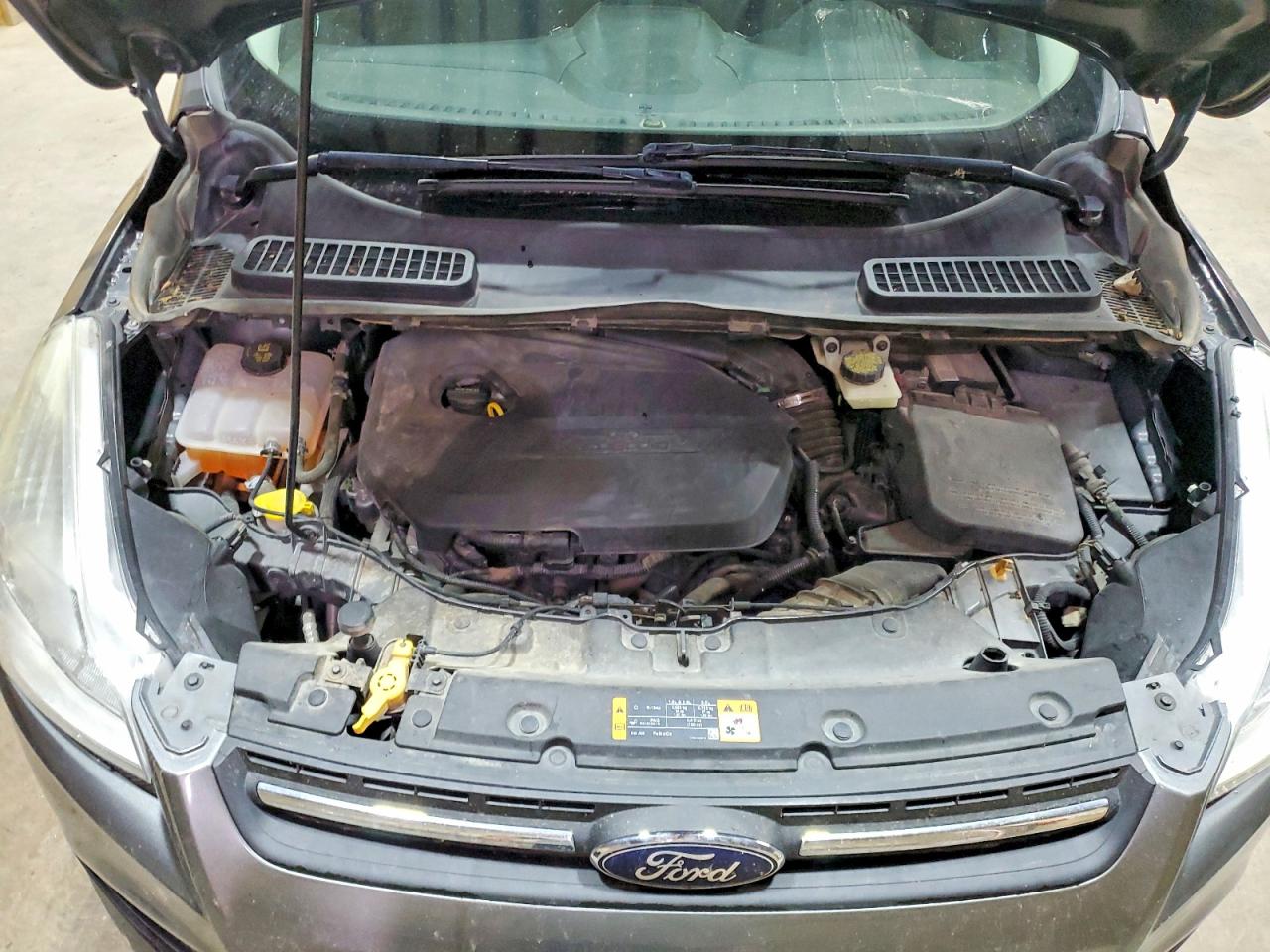 2014 Ford Escape Se Gray vin: 1FMCU9GX1EUA05485