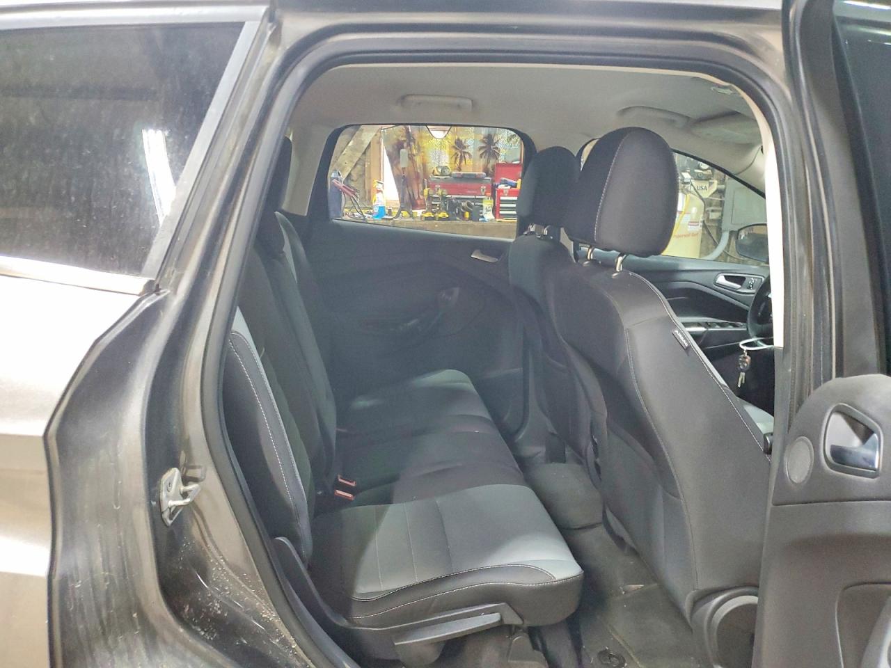 2014 Ford Escape Se Gray vin: 1FMCU9GX1EUA05485