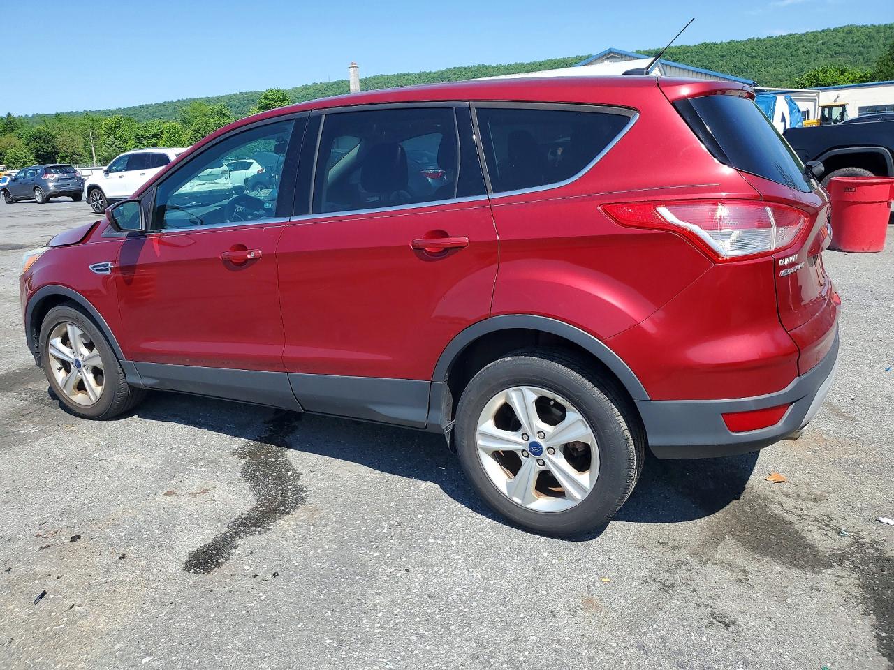 2014 Ford Escape Se Red vin: 1FMCU9GX1EUA10119
