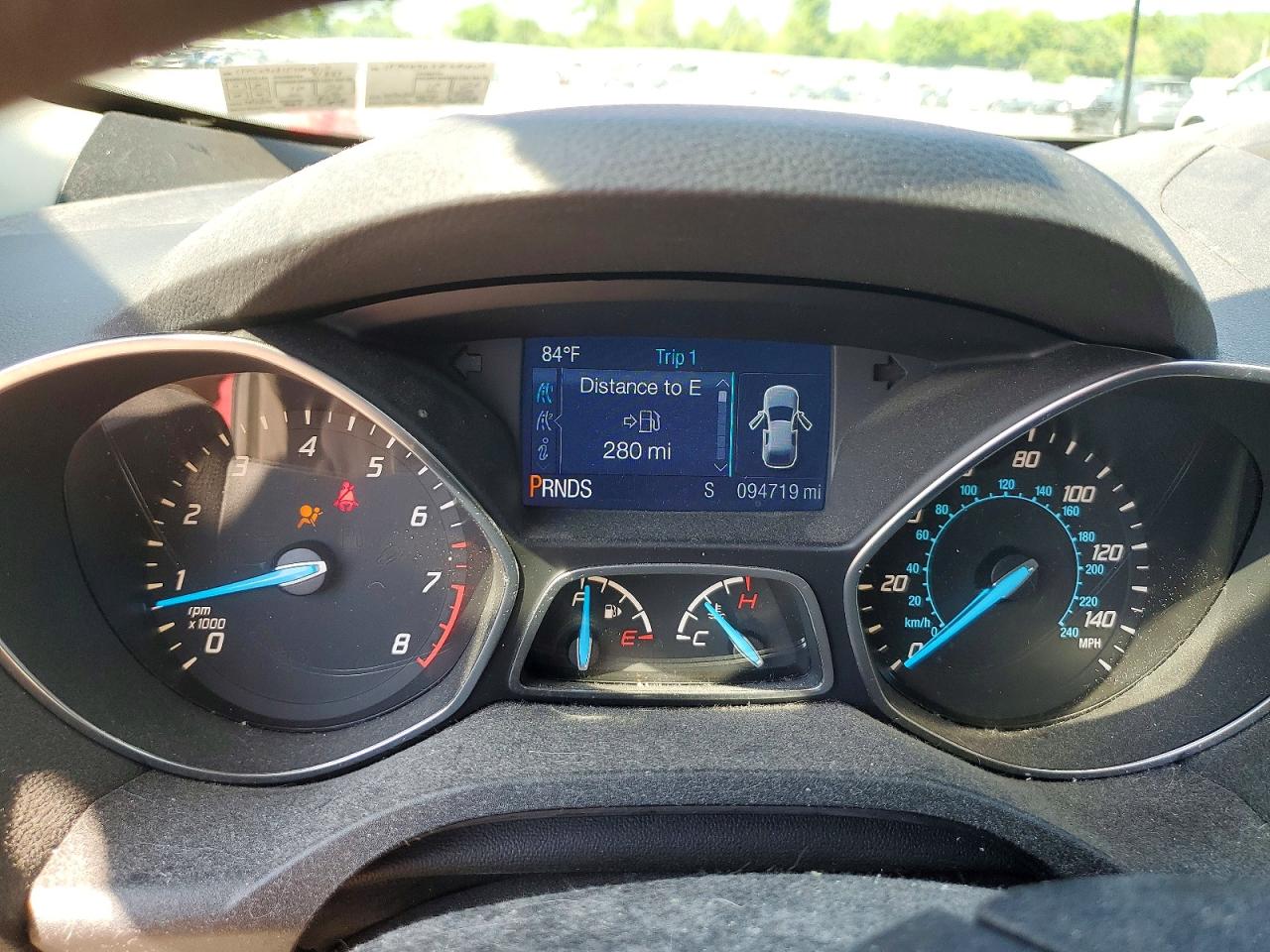 2014 Ford Escape Se Red vin: 1FMCU9GX1EUA10119