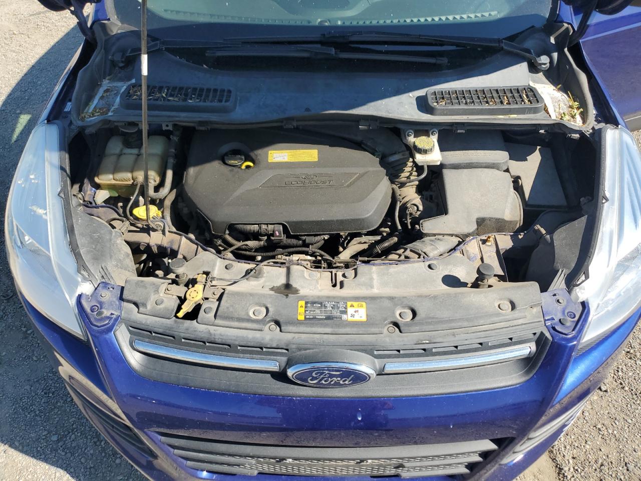 2014 Ford Escape Se Синий vin: 1FMCU9GX1EUA29723