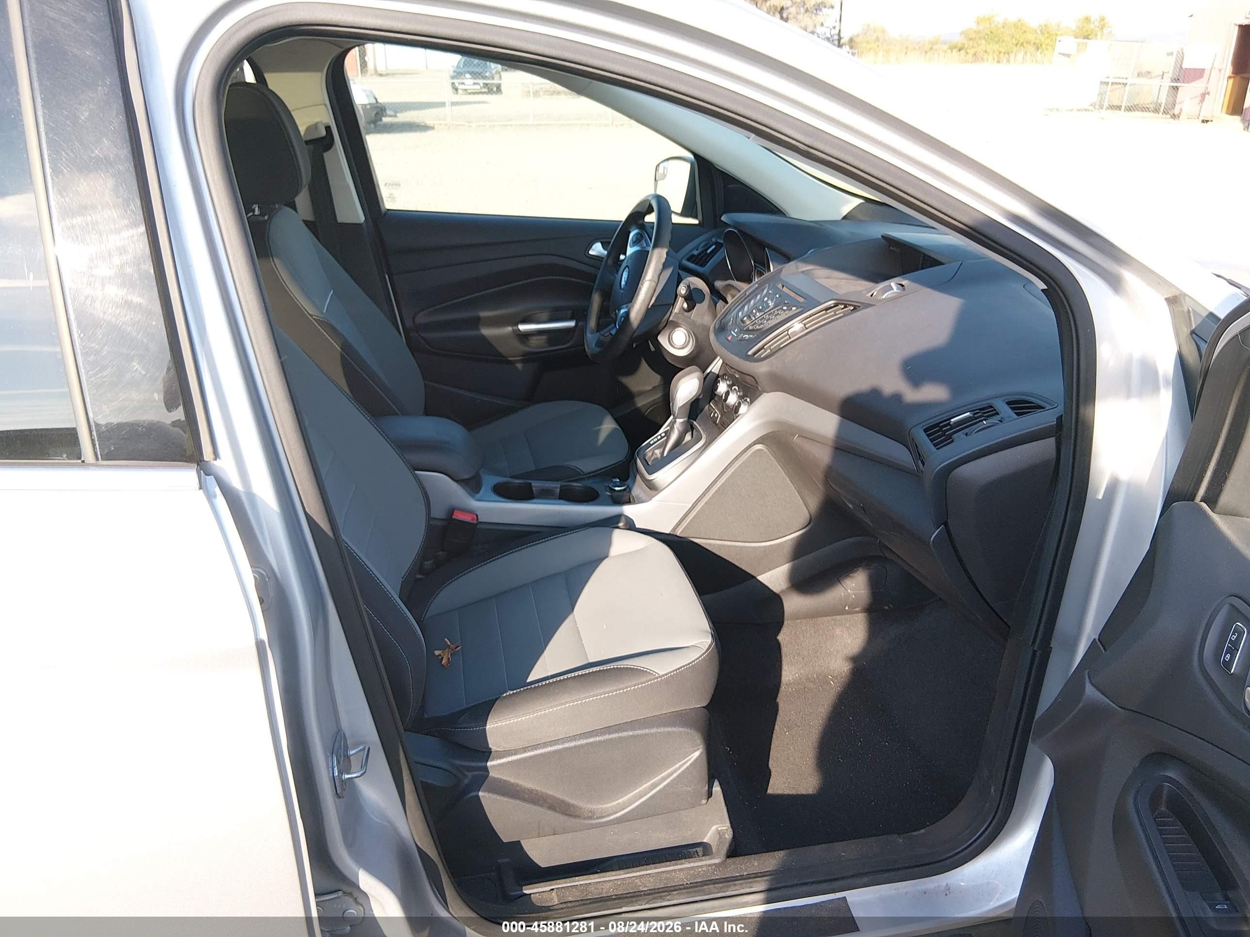 2014 Ford Escape Se Silver vin: 1FMCU9GX1EUA78212