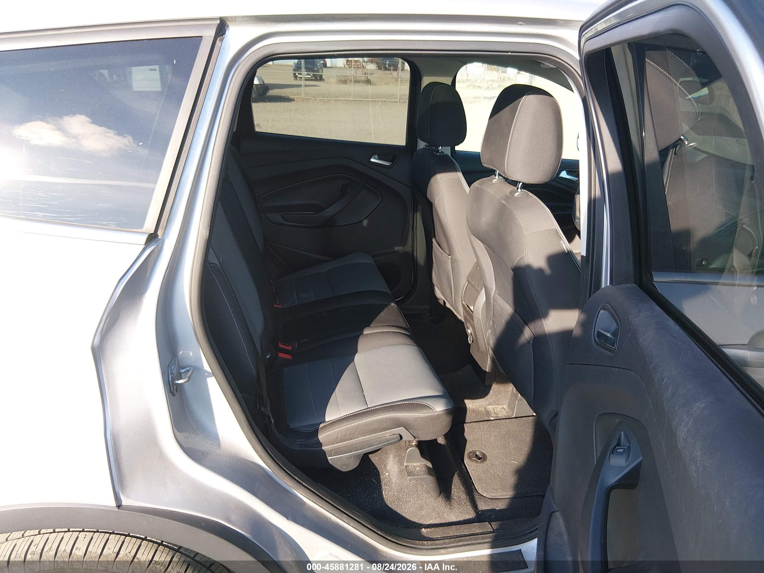 2014 Ford Escape Se Silver vin: 1FMCU9GX1EUA78212