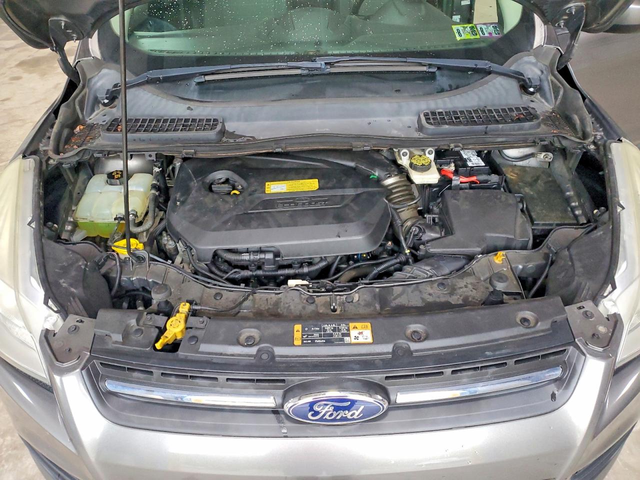 2014 Ford Escape Se Gray vin: 1FMCU9GX1EUA98735