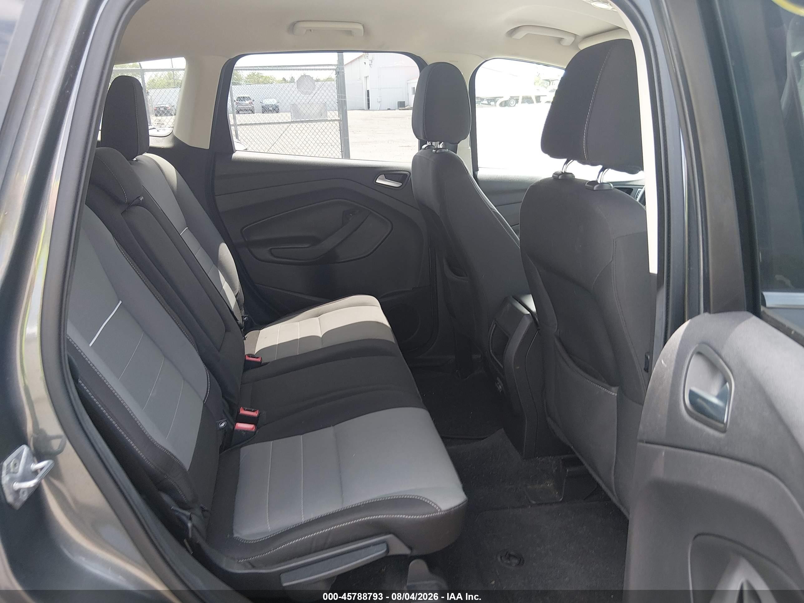 2014 Ford Escape Se Gray vin: 1FMCU9GX1EUB49246