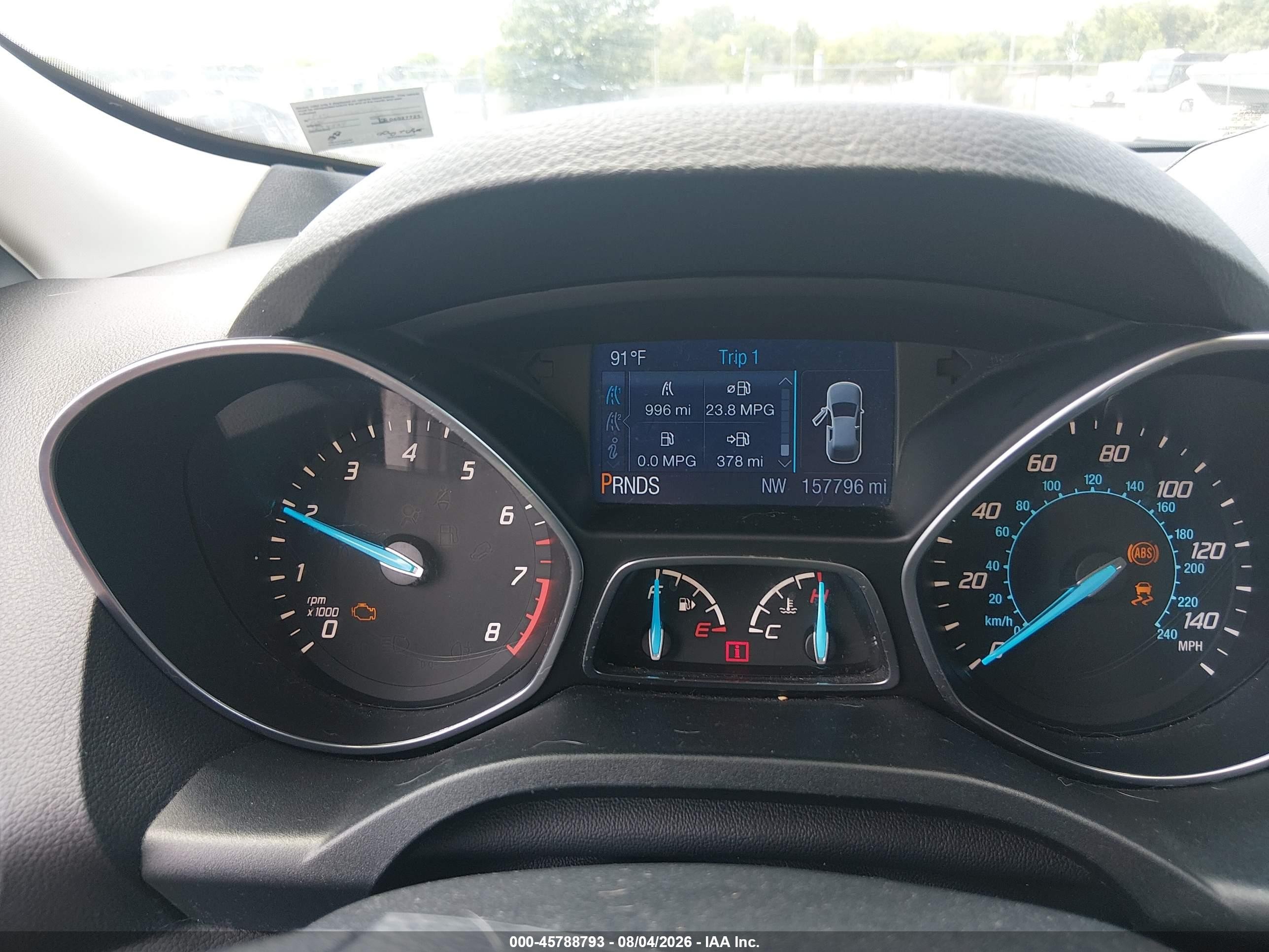 2014 Ford Escape Se Gray vin: 1FMCU9GX1EUB49246