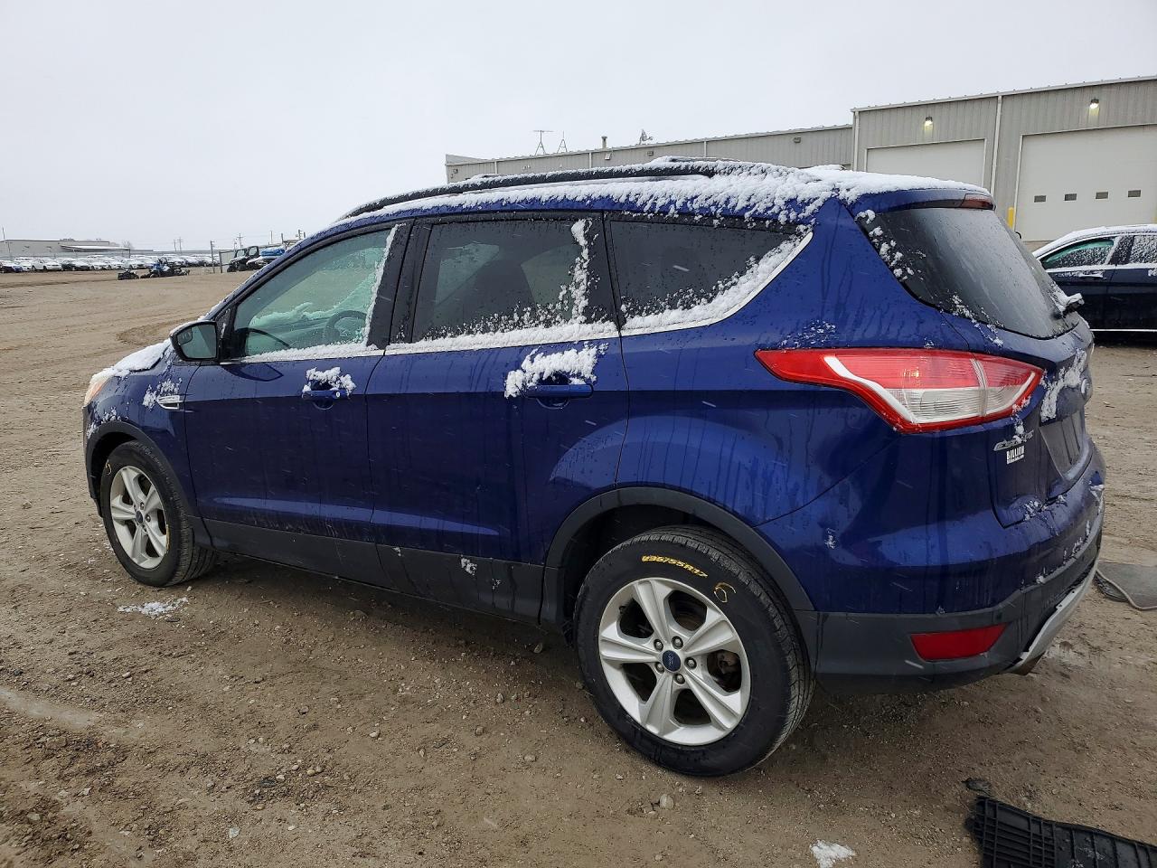 2014 Ford Escape Se Blue vin: 1FMCU9GX1EUB63616