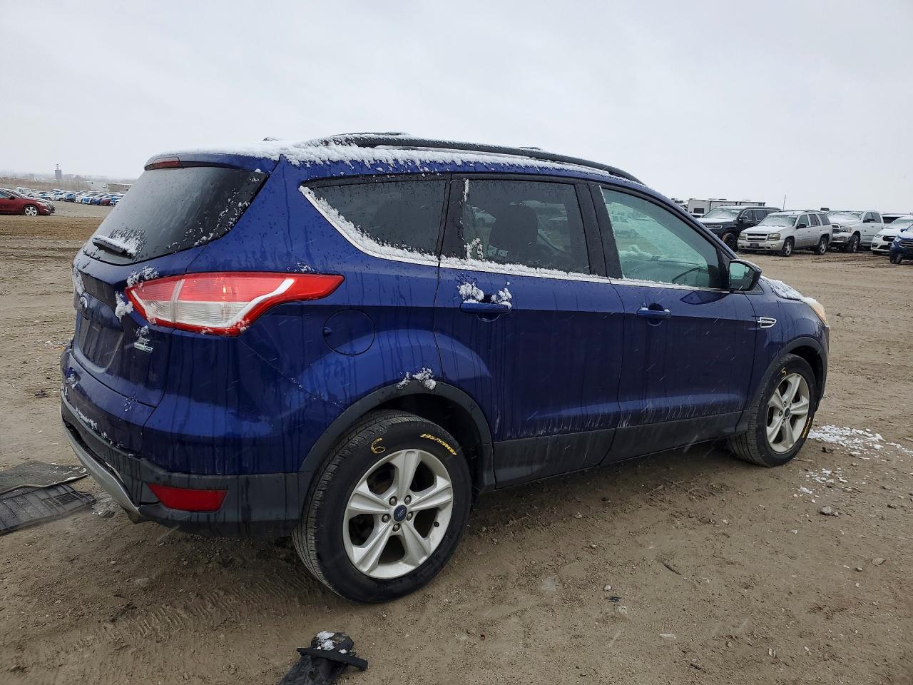 2014 Ford Escape Se Blue vin: 1FMCU9GX1EUB63616