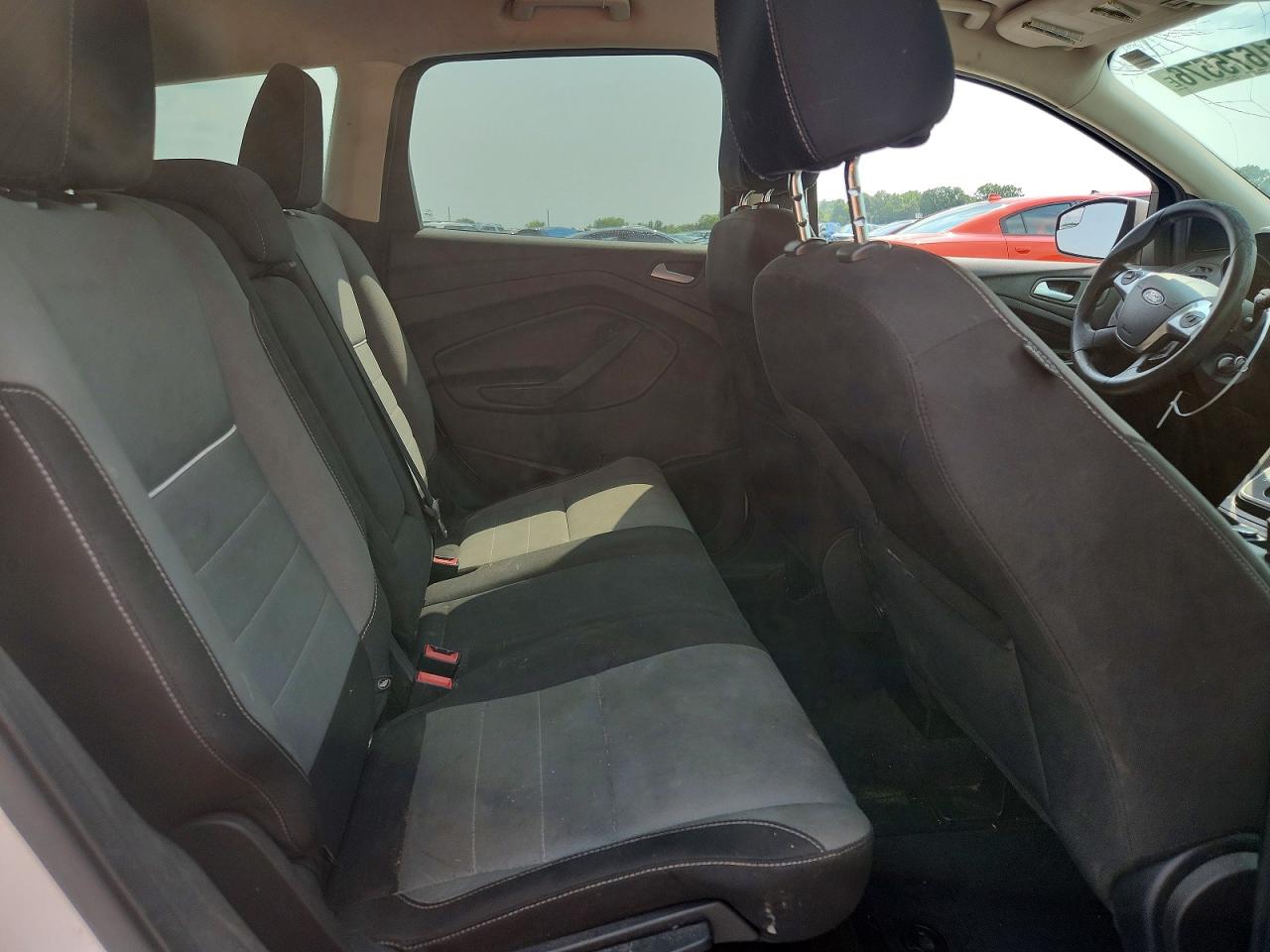 2014 Ford Escape Se White vin: 1FMCU9GX1EUB75412