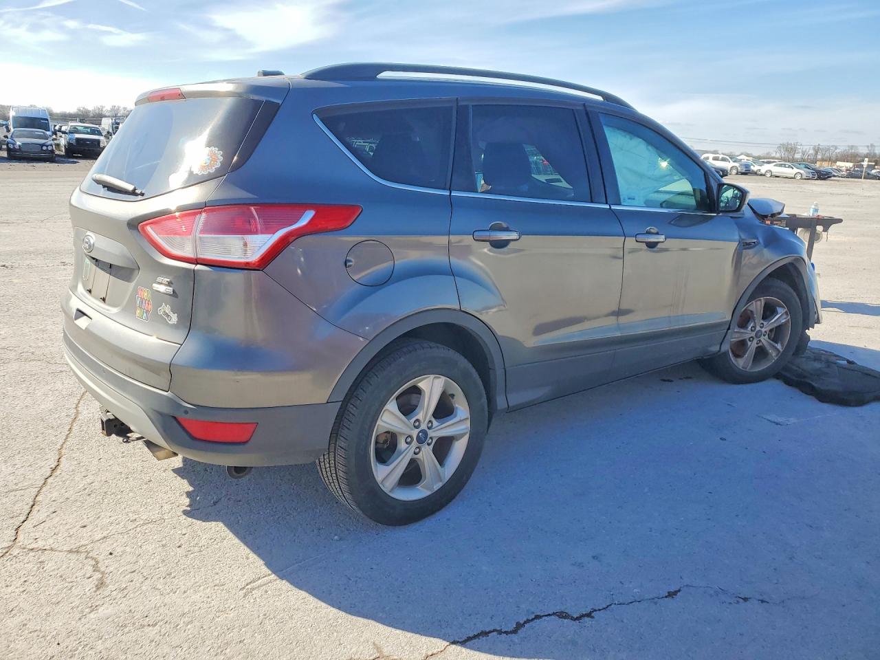 2014 Ford Escape Se Gray vin: 1FMCU9GX1EUB78164