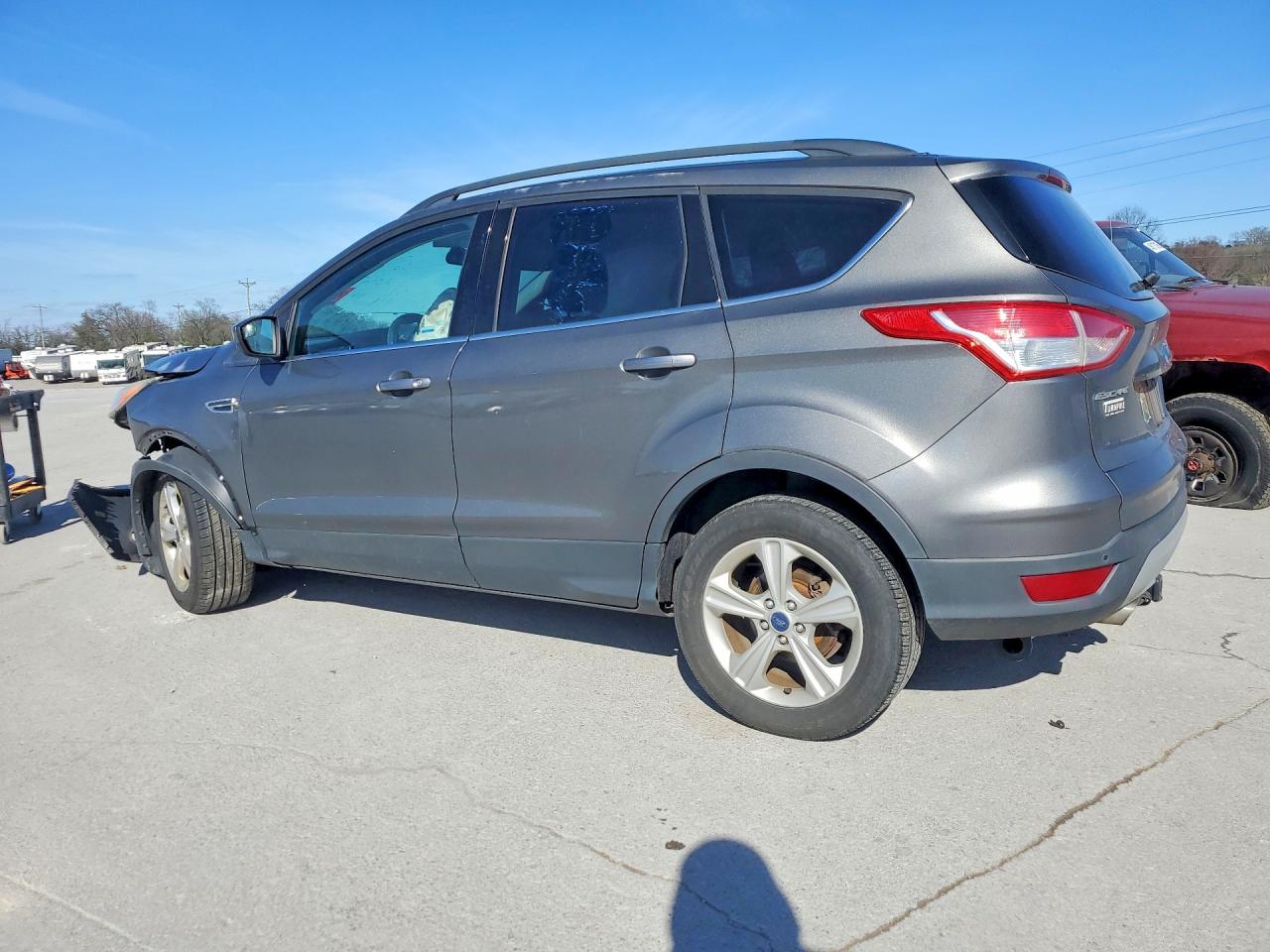 2014 Ford Escape Se Gray vin: 1FMCU9GX1EUB78164