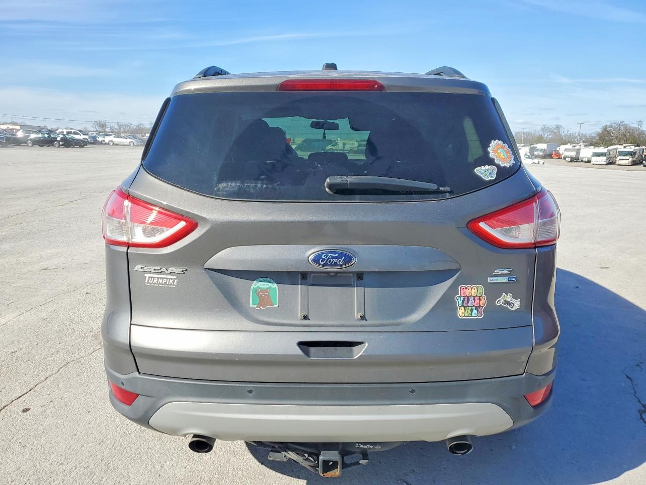 2014 Ford Escape Se Gray vin: 1FMCU9GX1EUB78164