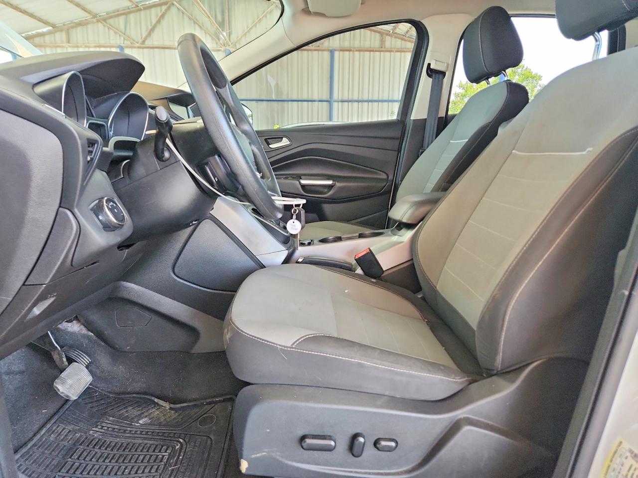 2014 Ford Escape Se White vin: 1FMCU9GX1EUB85891
