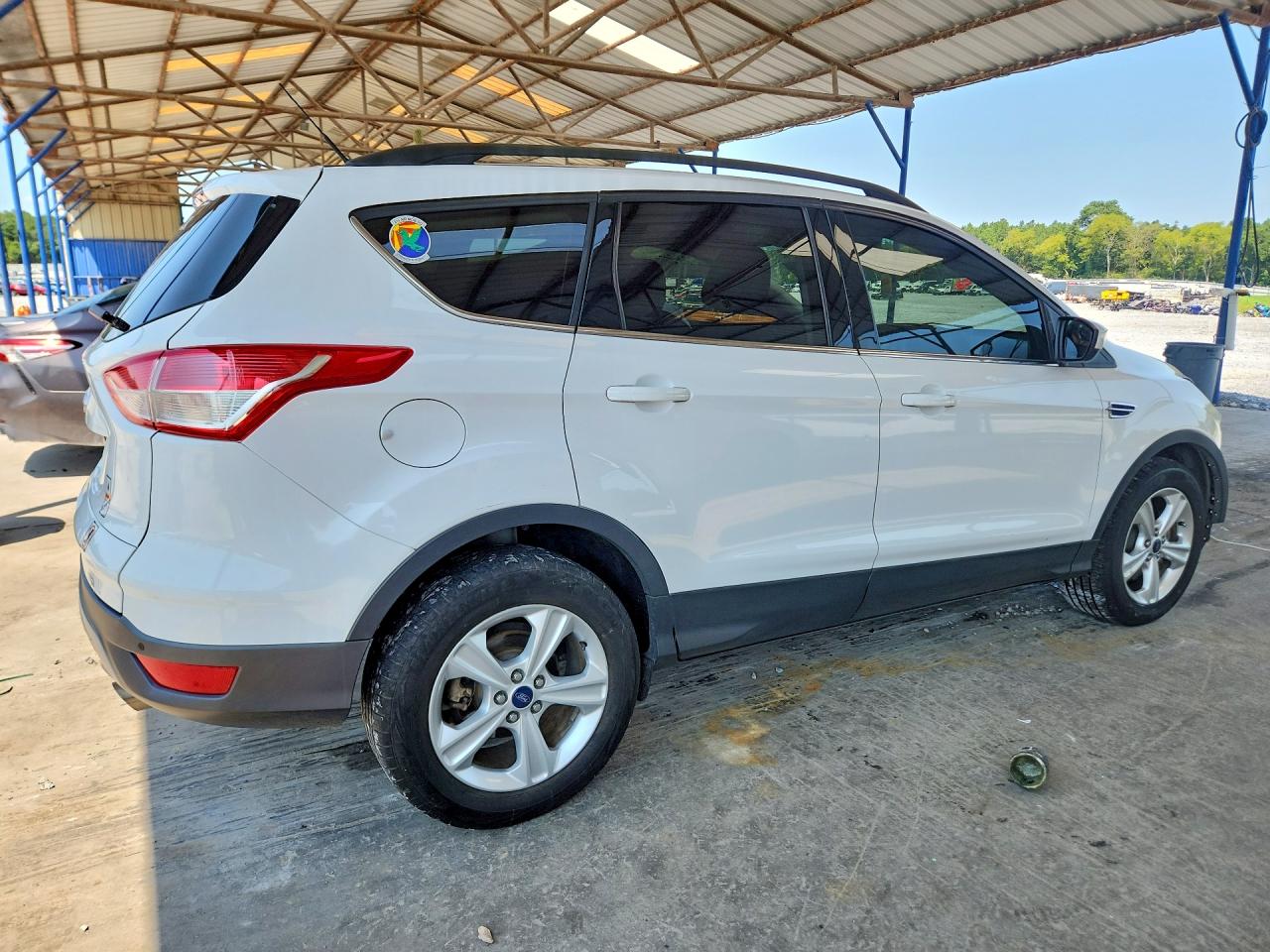 2014 Ford Escape Se White vin: 1FMCU9GX1EUB85891
