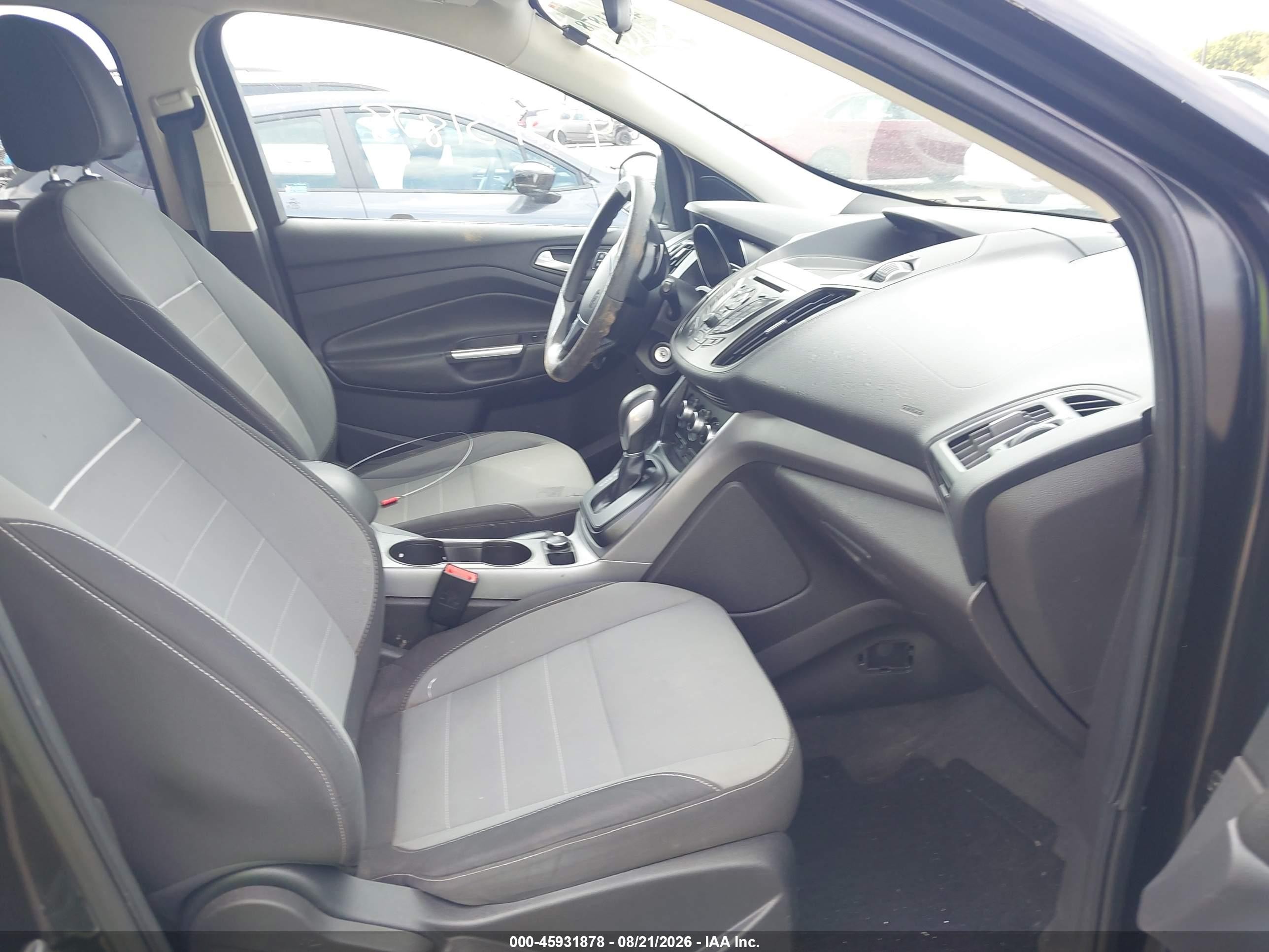 2014 Ford Escape Se Черный vin: 1FMCU9GX1EUC23667