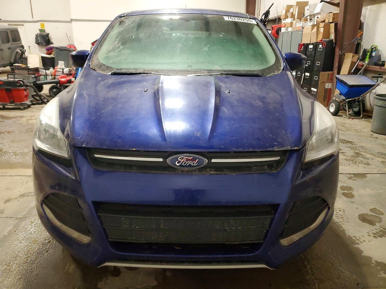 2014 Ford Escape Se Blue vin: 1FMCU9GX1EUC55261