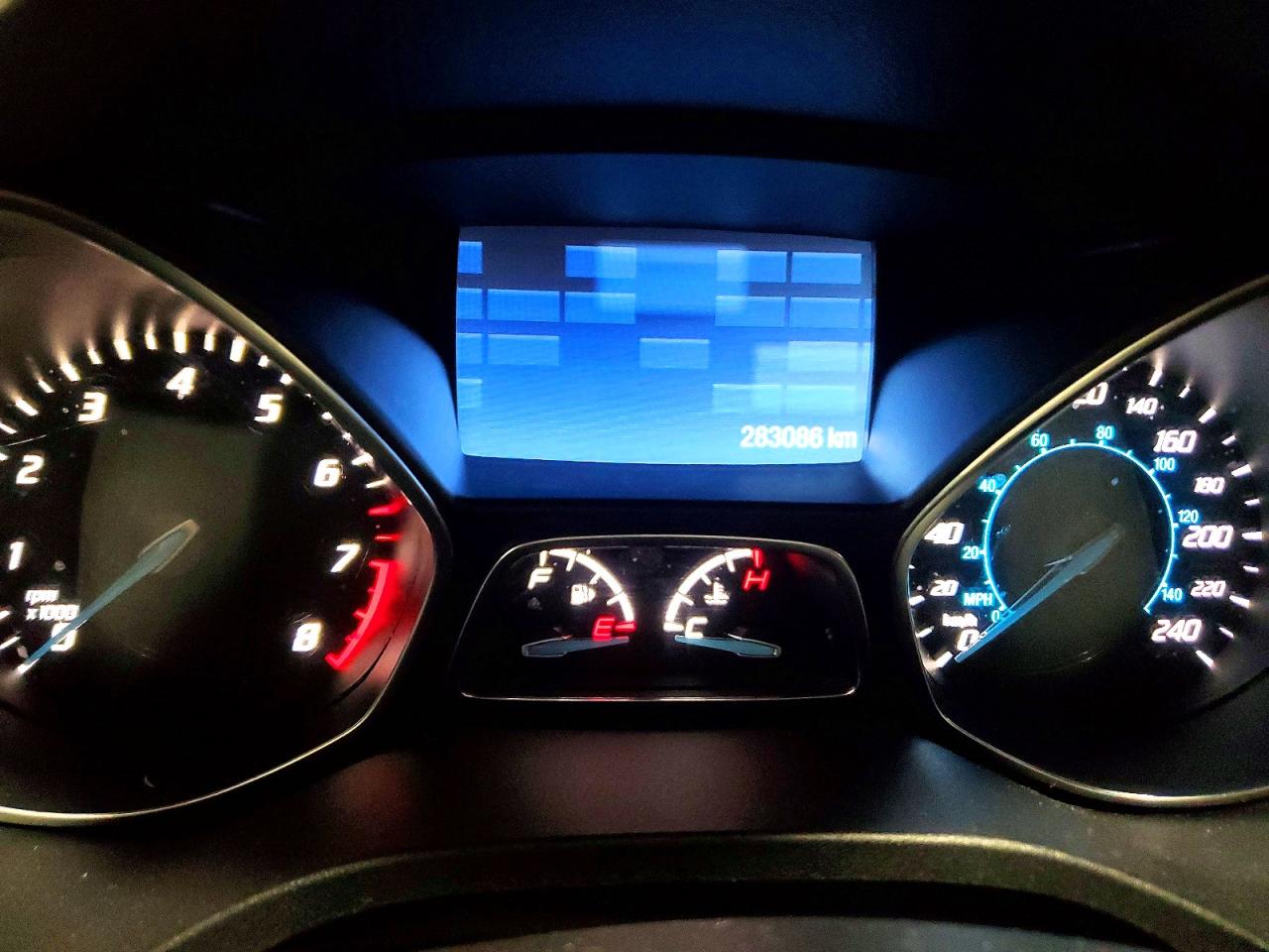 2014 Ford Escape Se Blue vin: 1FMCU9GX1EUC55261