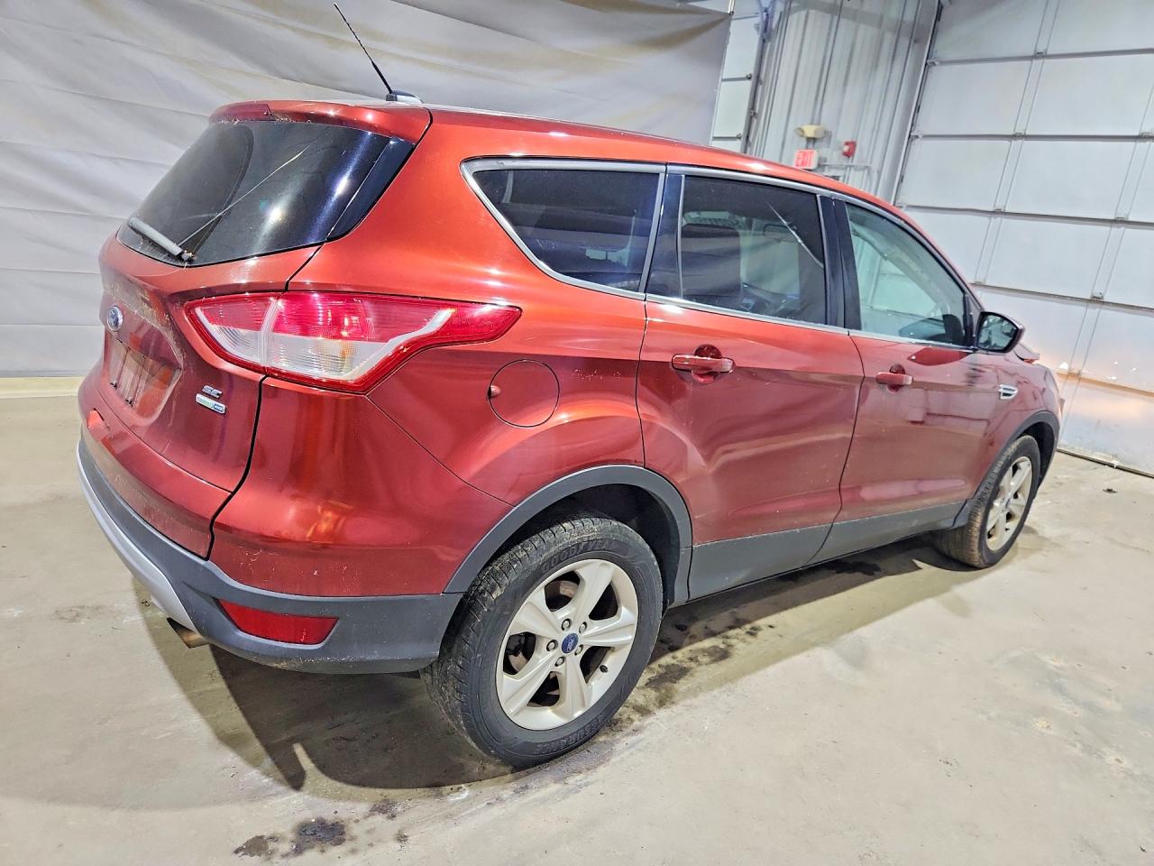 2014 Ford Escape Se Red vin: 1FMCU9GX1EUC80371