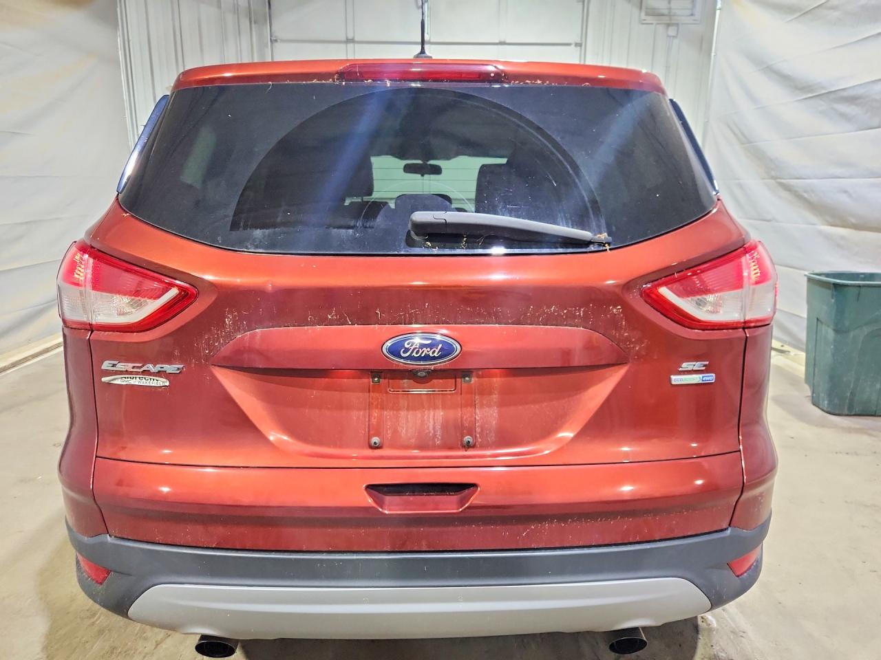 2014 Ford Escape Se Red vin: 1FMCU9GX1EUC80371