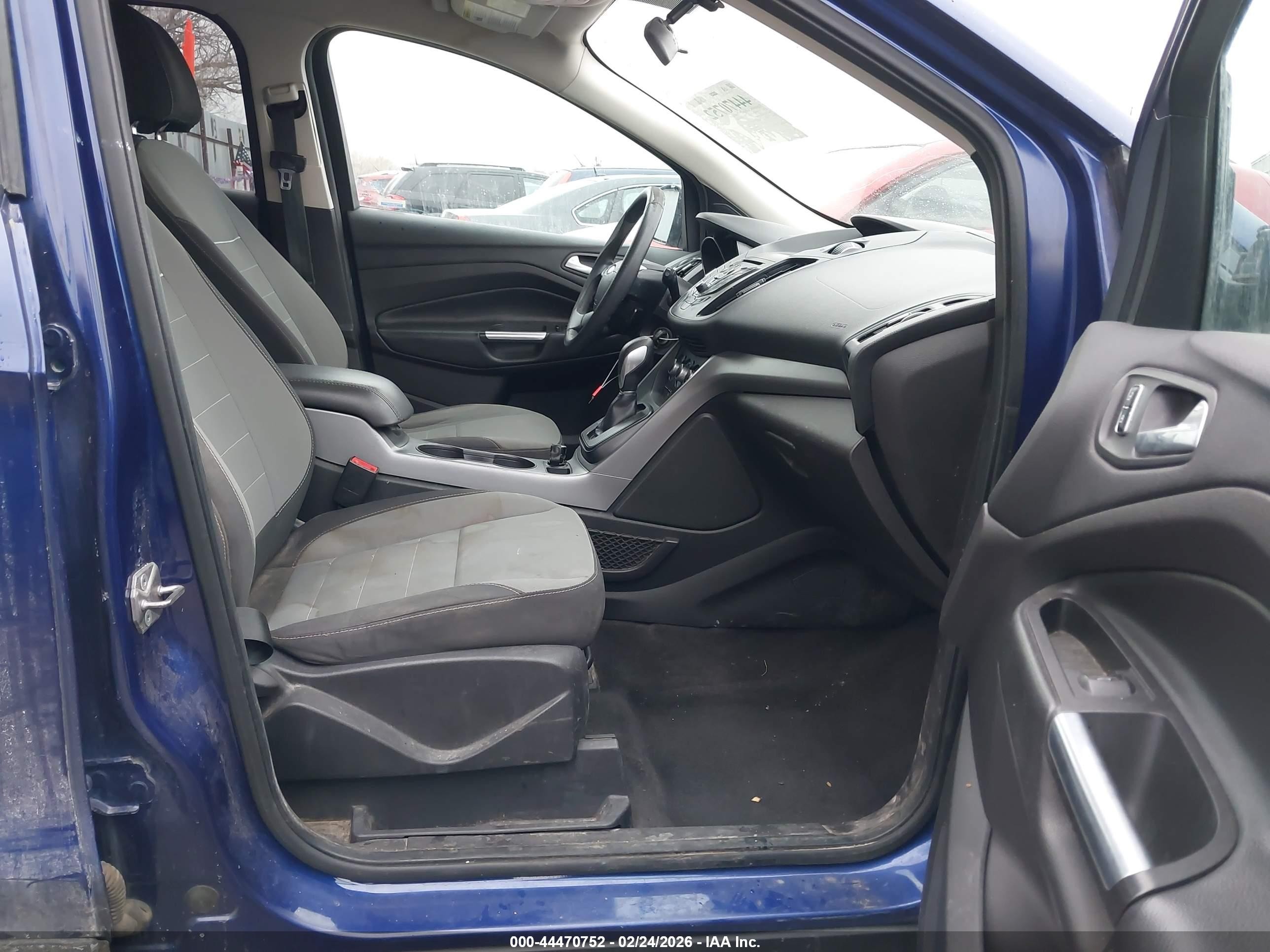 2014 Ford Escape Se Blue vin: 1FMCU9GX1EUD67025