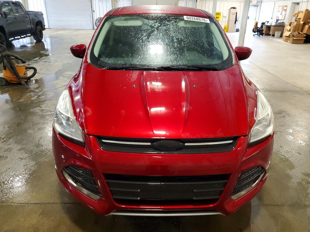 2014 Ford Escape Se Красный vin: 1FMCU9GX1EUE00671