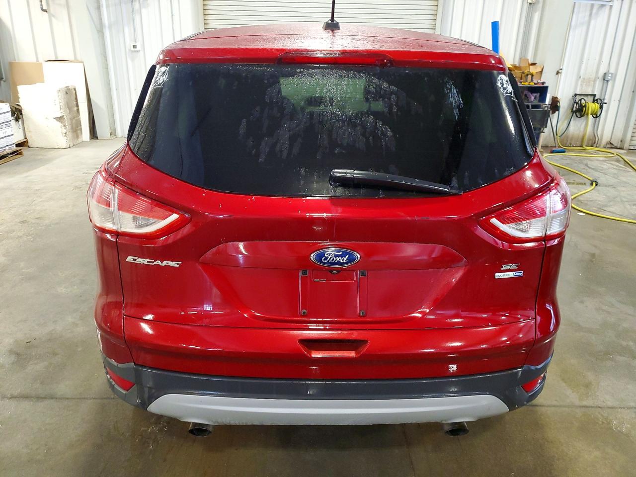 2014 Ford Escape Se Красный vin: 1FMCU9GX1EUE00671