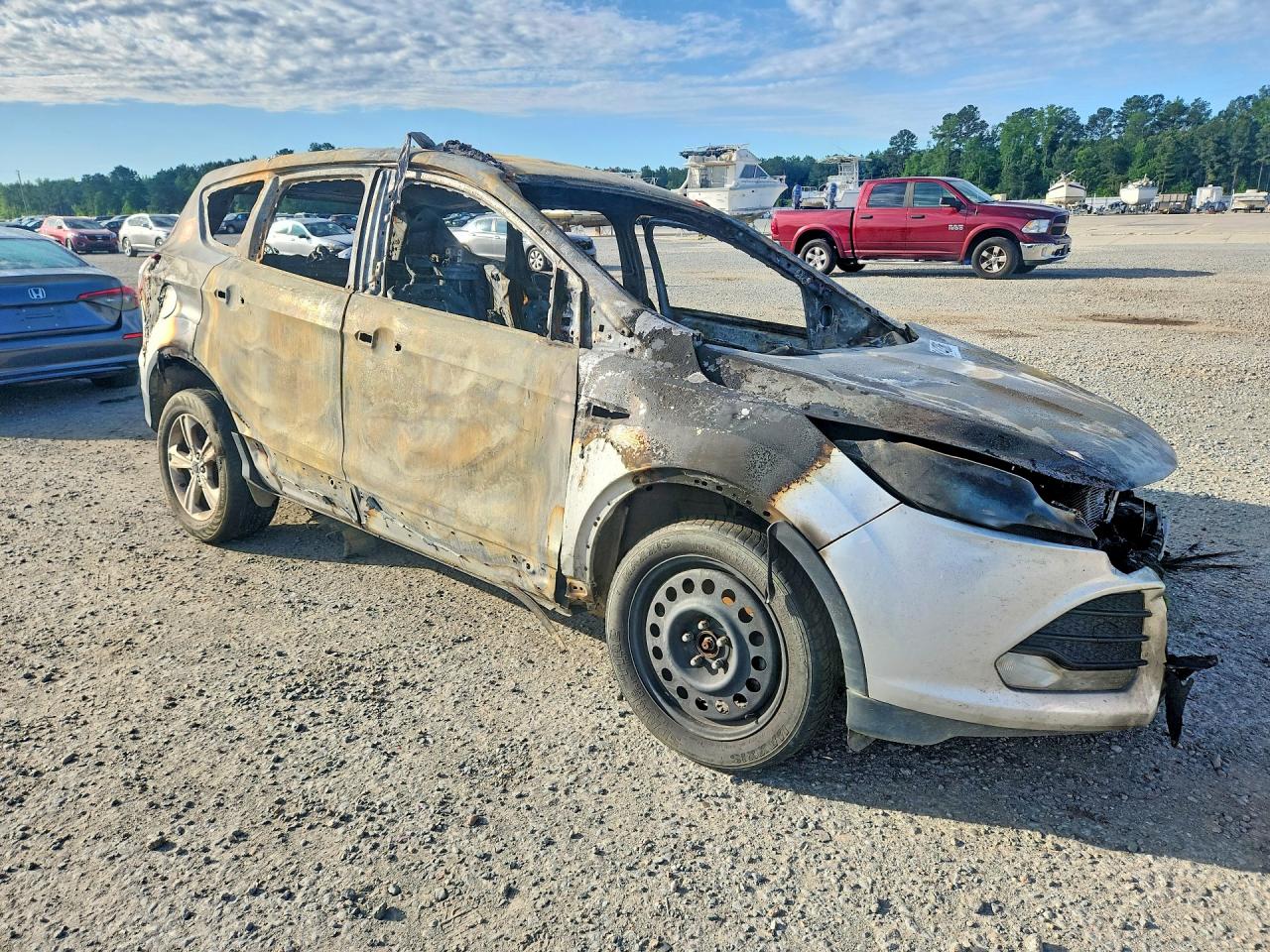 2014 Ford Escape Se Silver vin: 1FMCU9GX1EUE28079