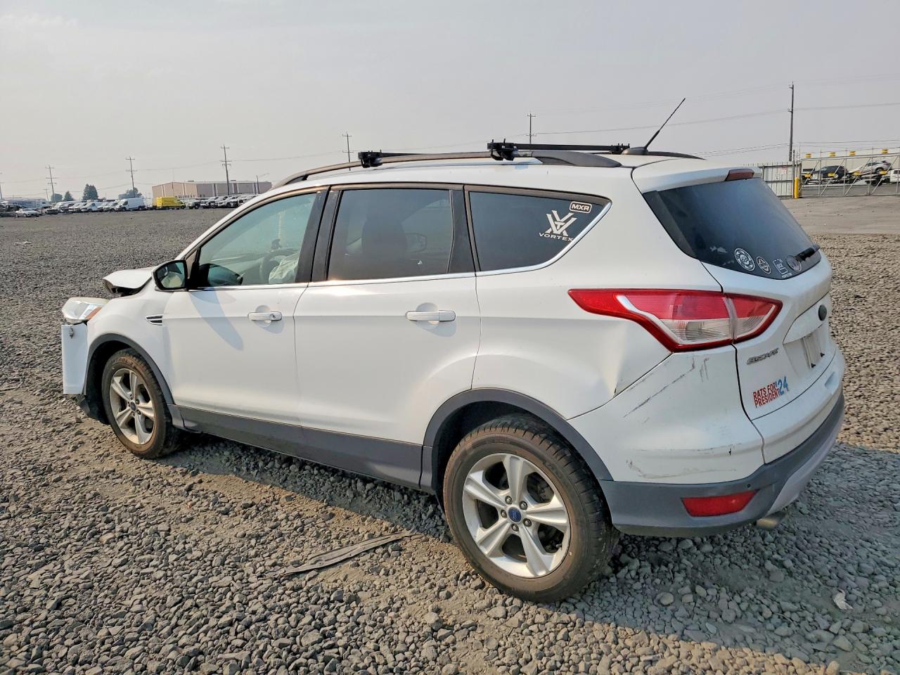 2014 Ford Escape Se White vin: 1FMCU9GX1EUE41592