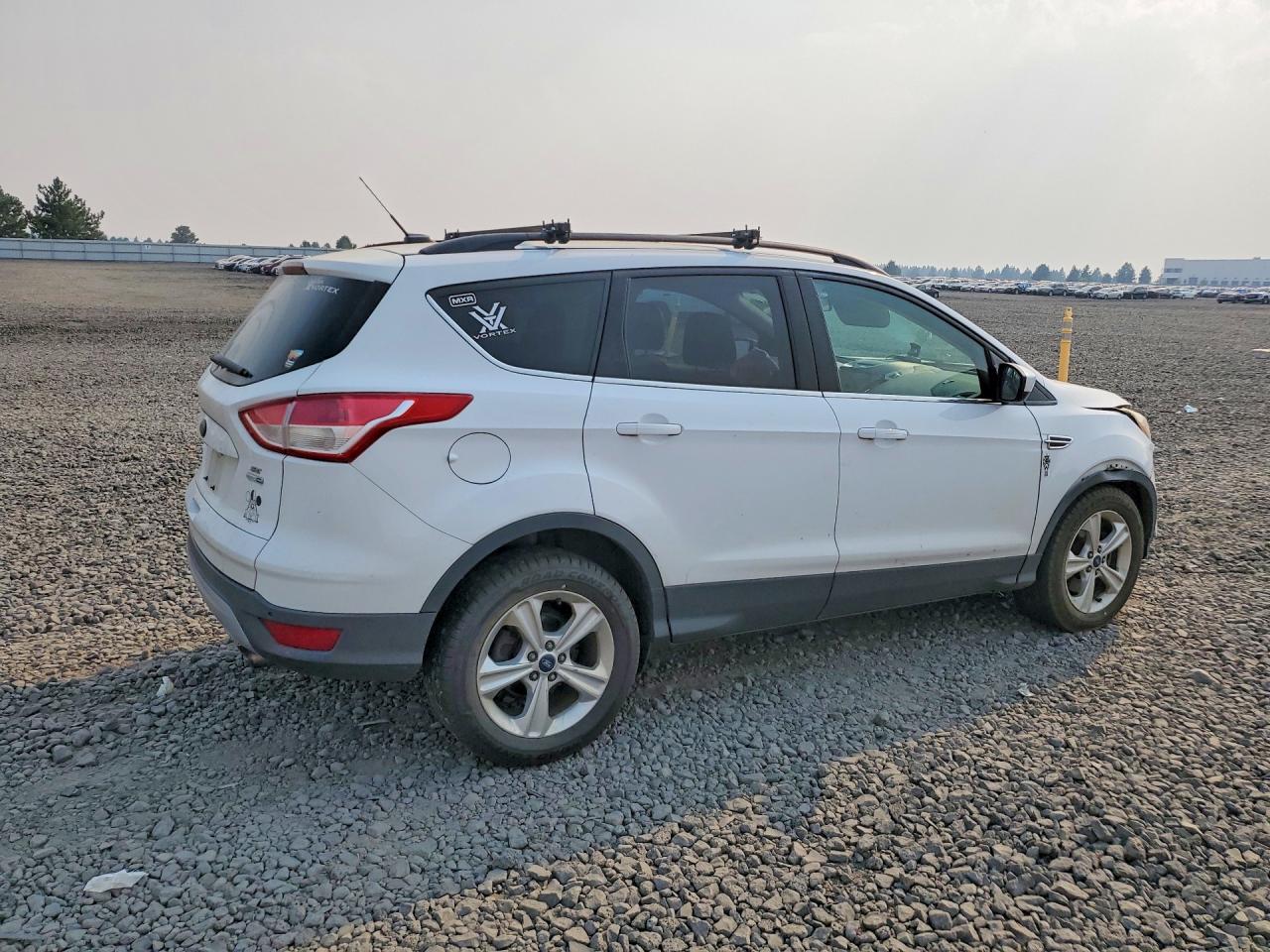 2014 Ford Escape Se White vin: 1FMCU9GX1EUE41592