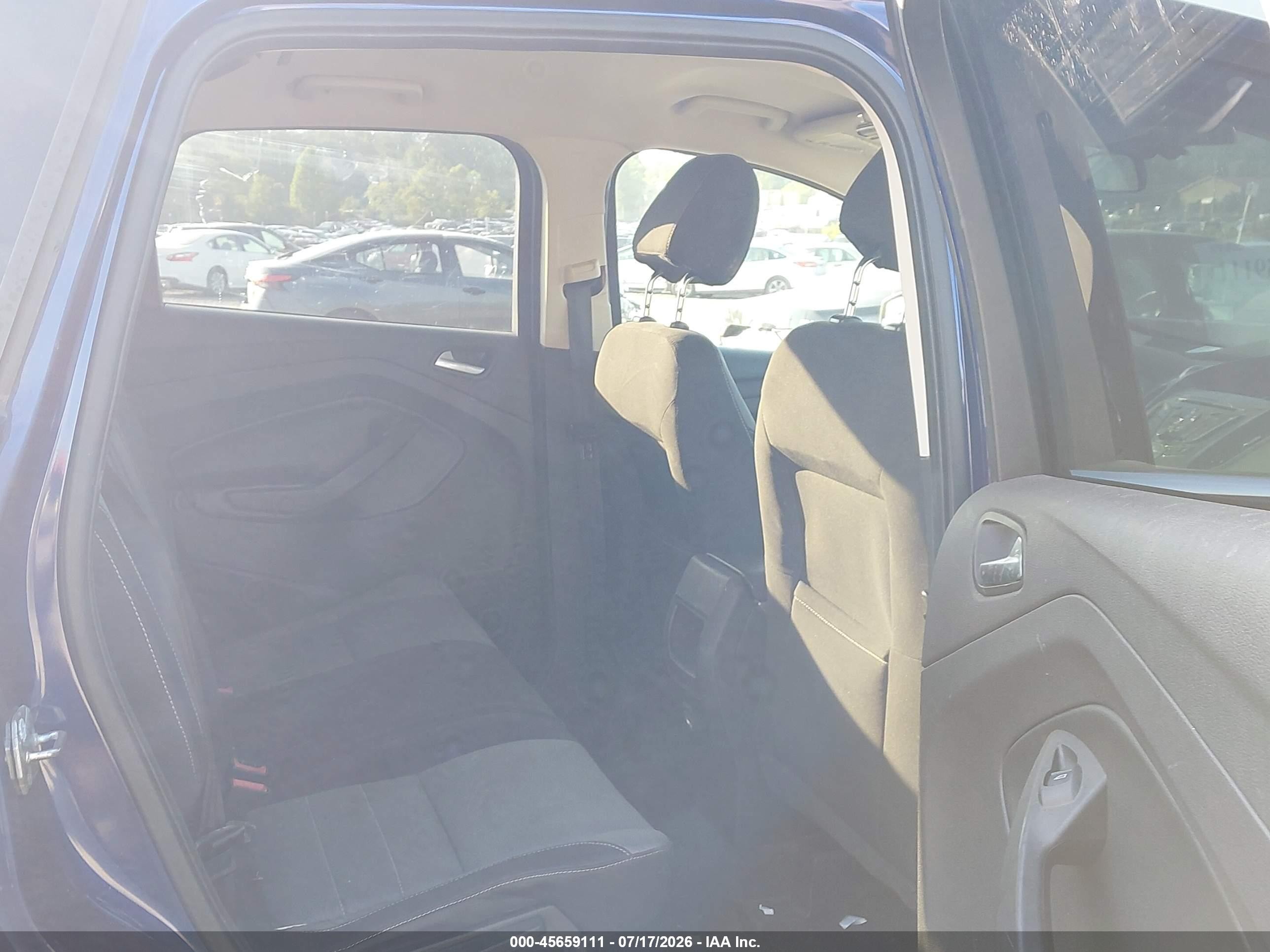 2015 Ford Escape Se Dark Blue vin: 1FMCU9GX1FUA20943