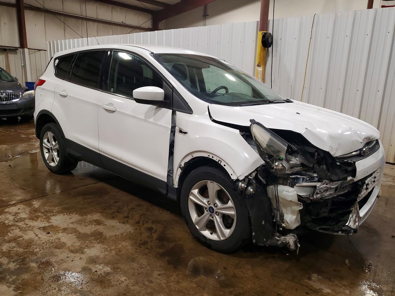 2015 Ford Escape Se Белый vin: 1FMCU9GX1FUA21638
