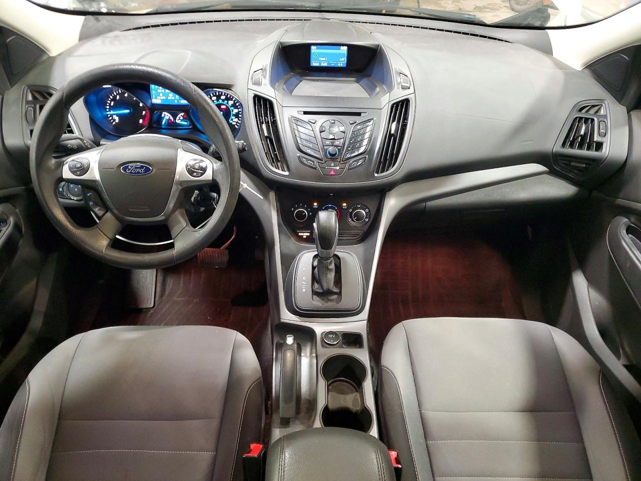 2015 Ford Escape Se Белый vin: 1FMCU9GX1FUA21638