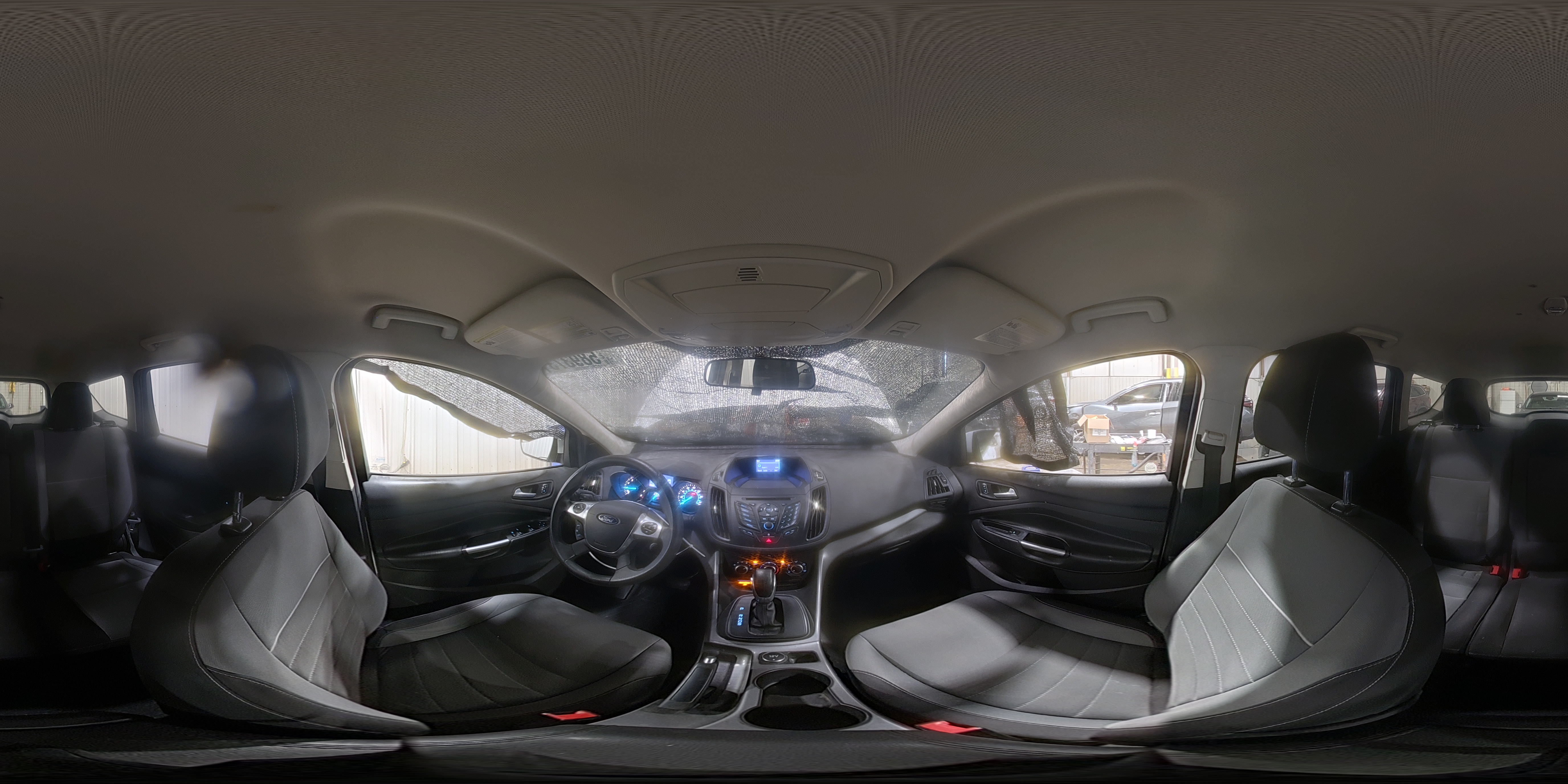 2015 Ford Escape Se Белый vin: 1FMCU9GX1FUA21638