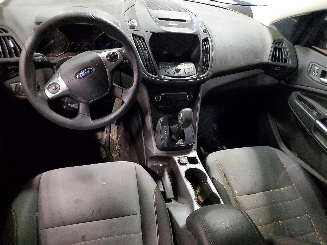 2015 Ford Escape Se Gray vin: 1FMCU9GX1FUA53201