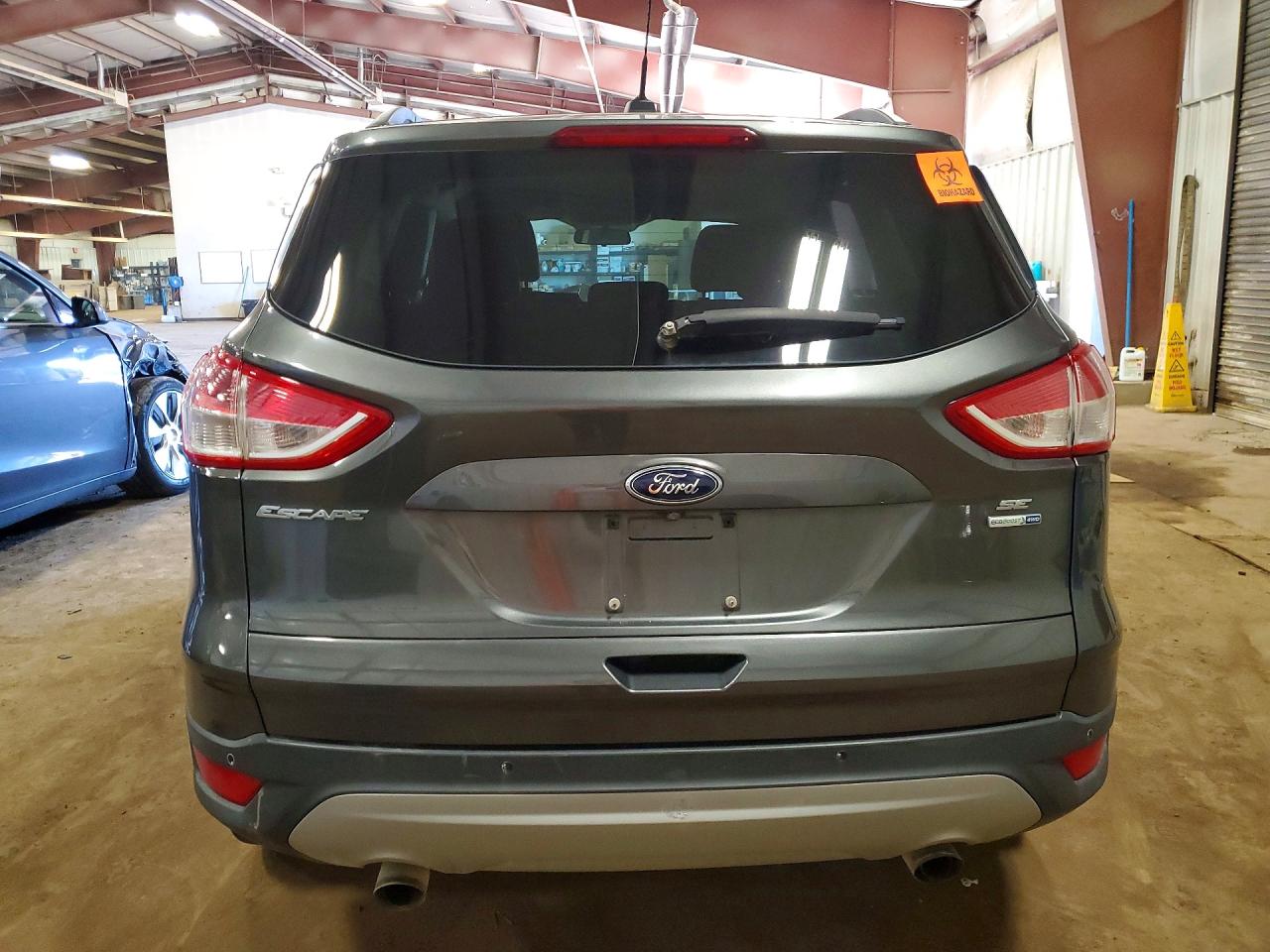 2015 Ford Escape Se Gray vin: 1FMCU9GX1FUA53201
