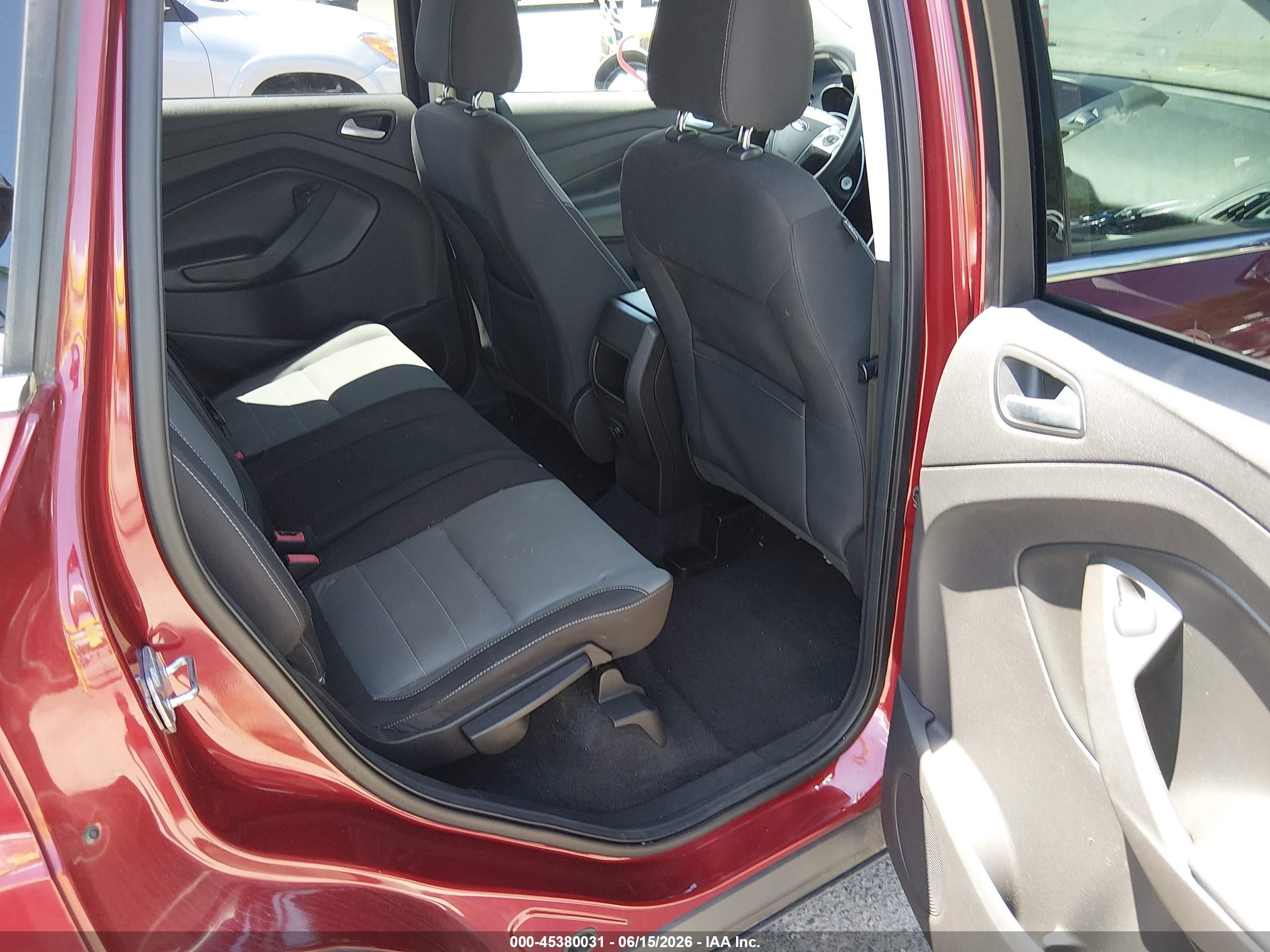 2015 Ford Escape Se Maroon vin: 1FMCU9GX1FUA96808