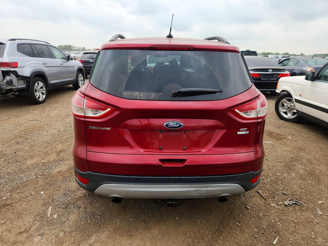 2015 Ford Escape Se Бордовый vin: 1FMCU9GX1FUB79509