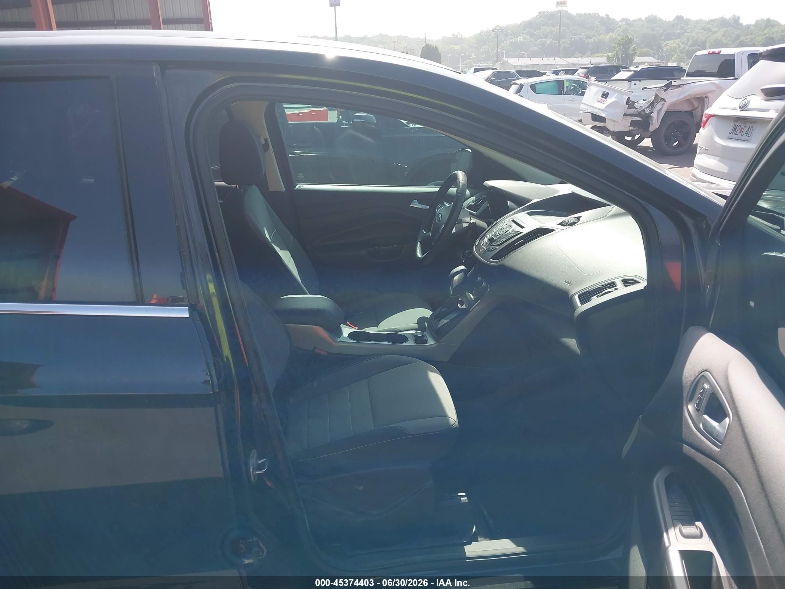 2015 Ford Escape Se Black vin: 1FMCU9GX1FUC25338