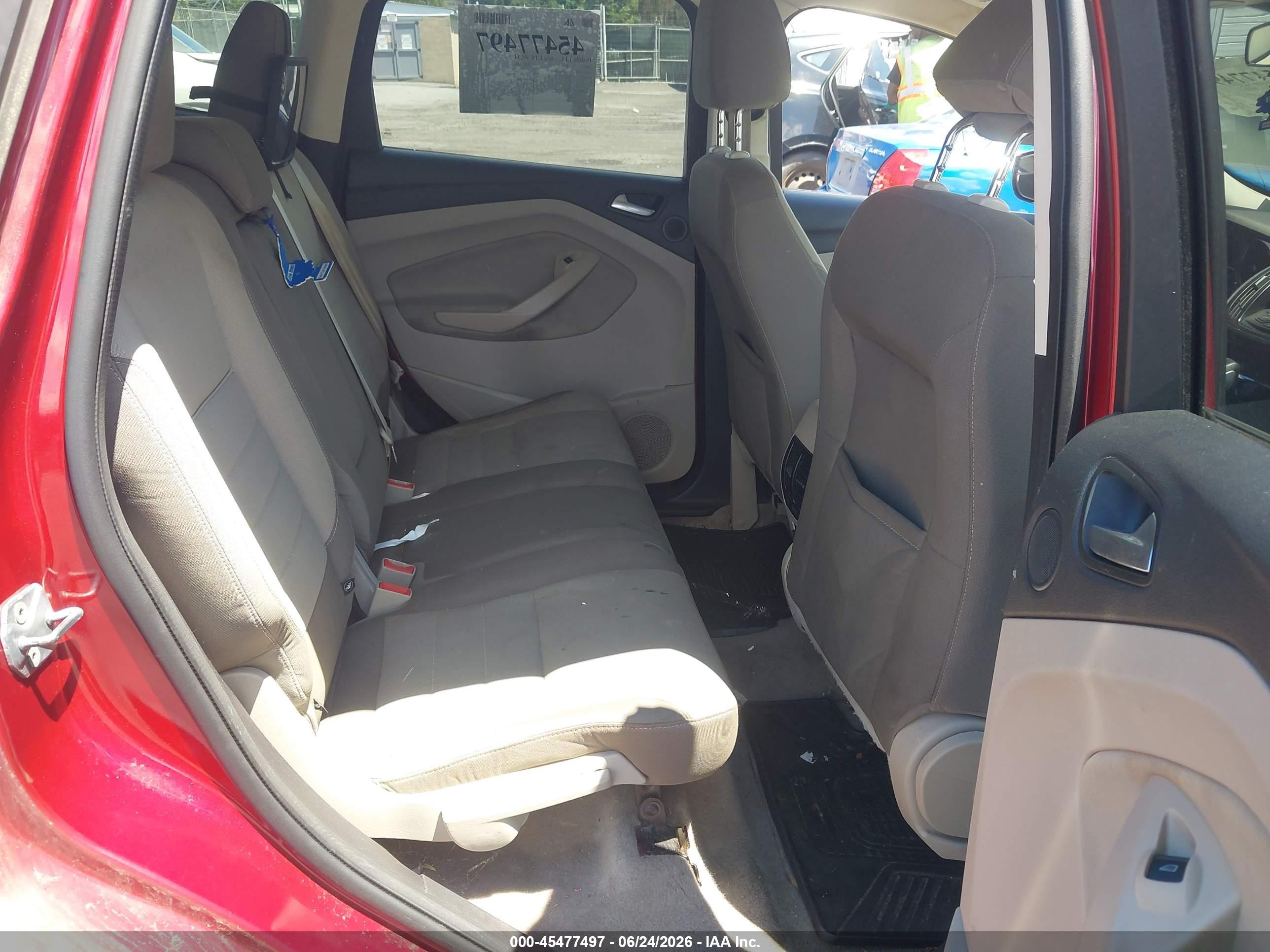 2013 Ford Escape Se Red vin: 1FMCU9GX2DUA38414