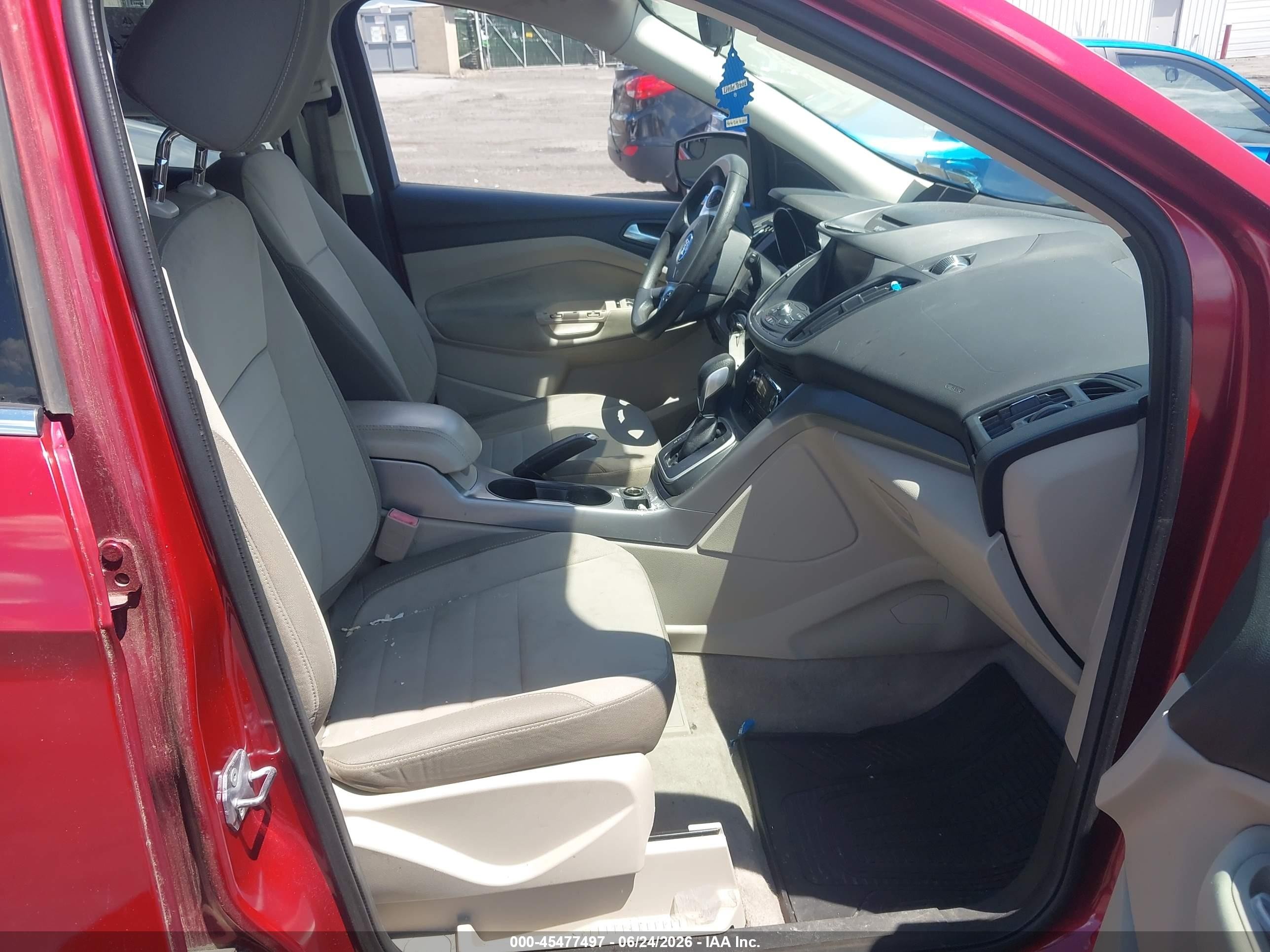 2013 Ford Escape Se Red vin: 1FMCU9GX2DUA38414
