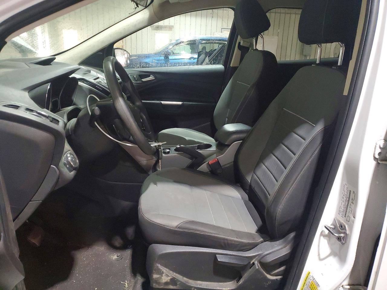 2013 Ford Escape Se White vin: 1FMCU9GX2DUA98225