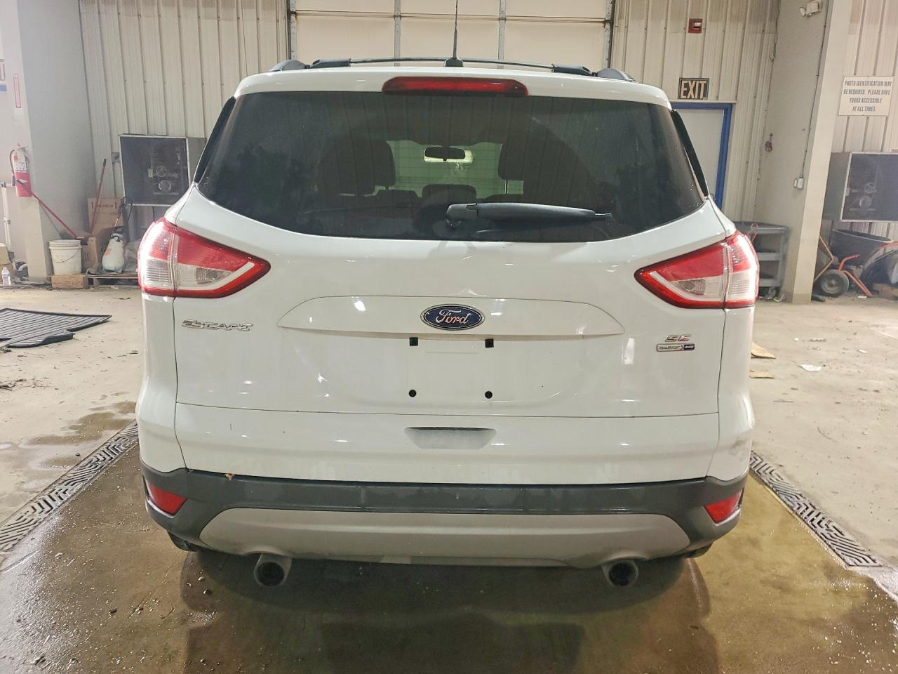 2013 Ford Escape Se White vin: 1FMCU9GX2DUA98225