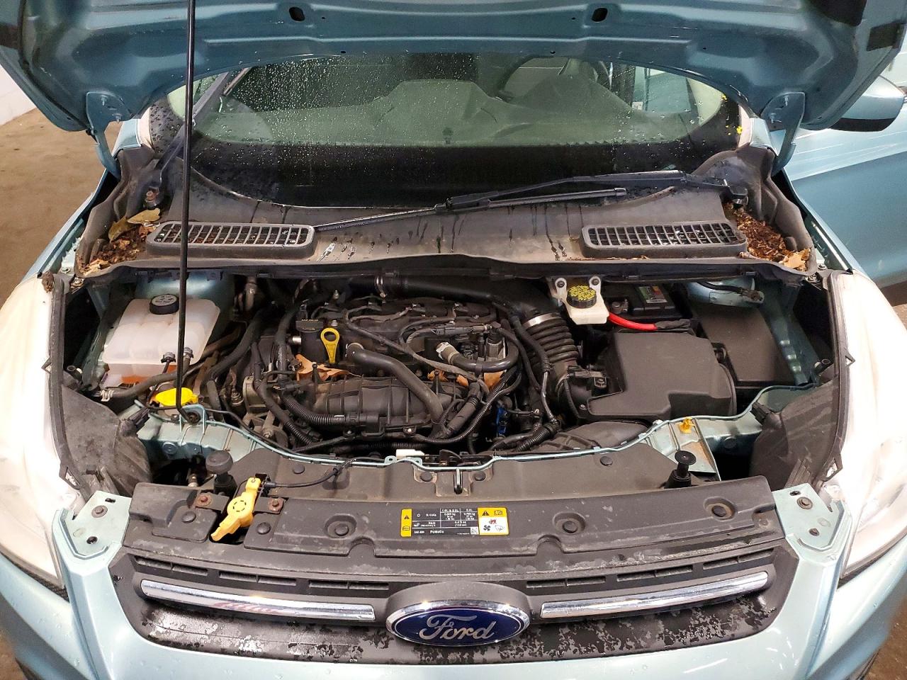 2013 Ford Escape Se Зеленый vin: 1FMCU9GX2DUB52140