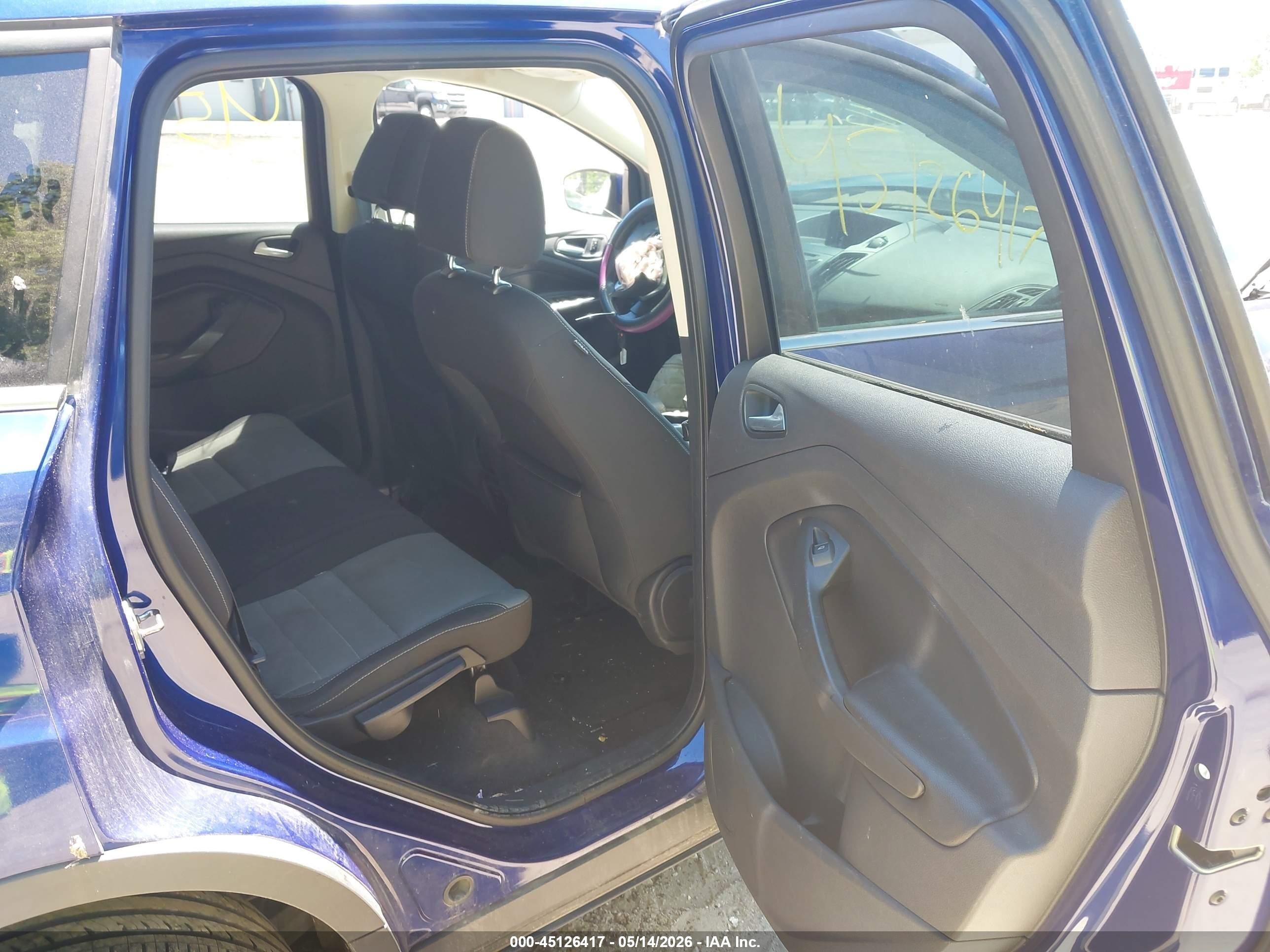 2013 Ford Escape Se Синий vin: 1FMCU9GX2DUB69262