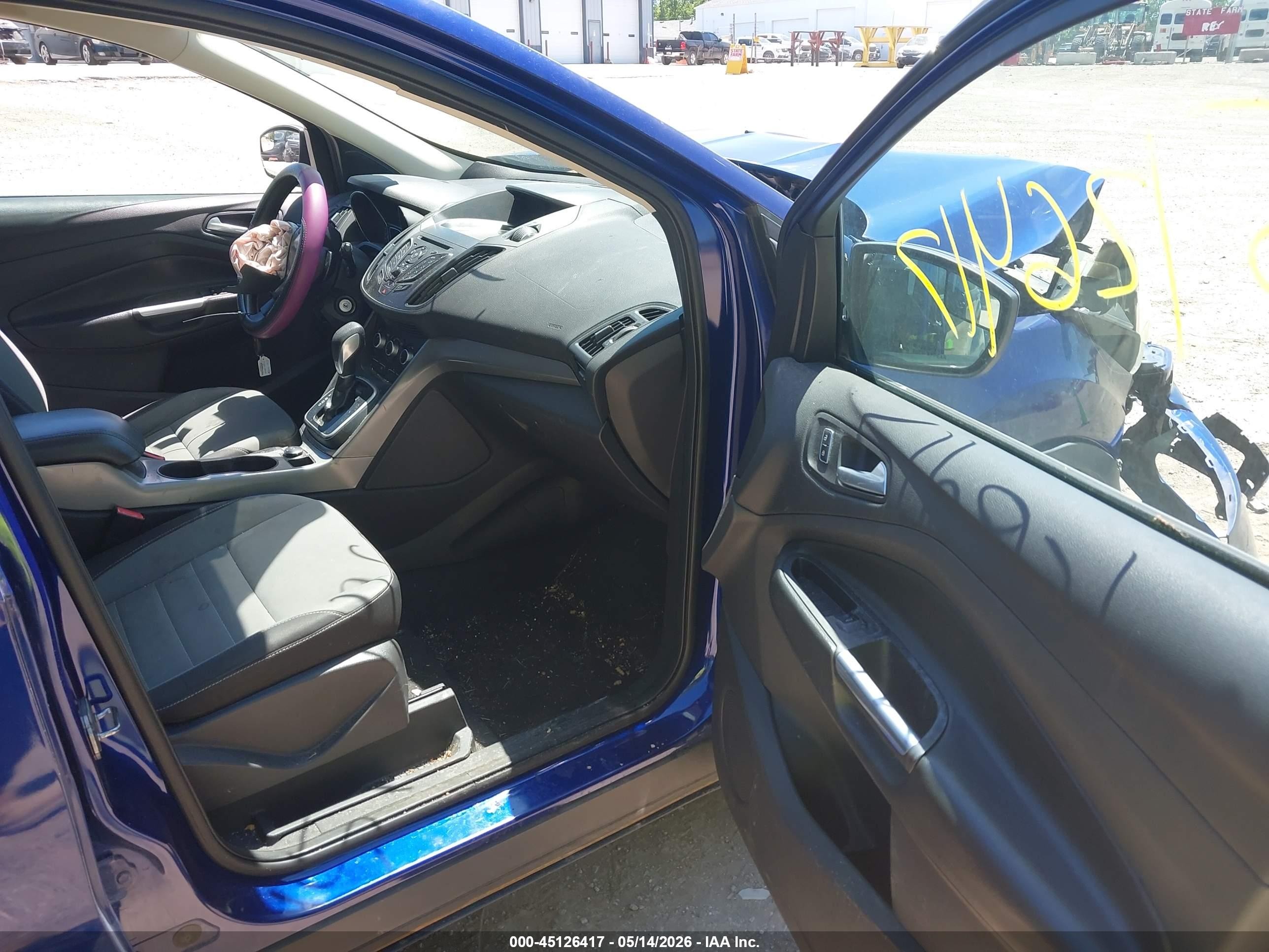 2013 Ford Escape Se Синий vin: 1FMCU9GX2DUB69262