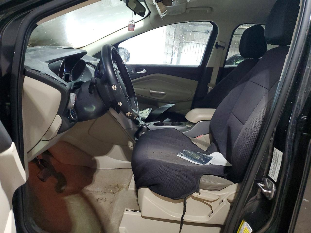 2013 Ford Escape Se Black vin: 1FMCU9GX2DUC30335