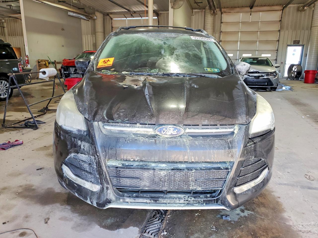 2013 Ford Escape Se Black vin: 1FMCU9GX2DUC30335