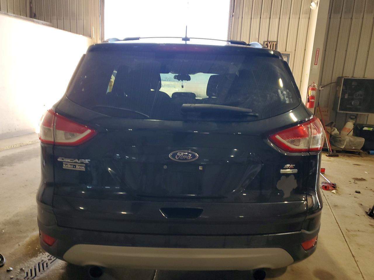 2013 Ford Escape Se Black vin: 1FMCU9GX2DUC30335